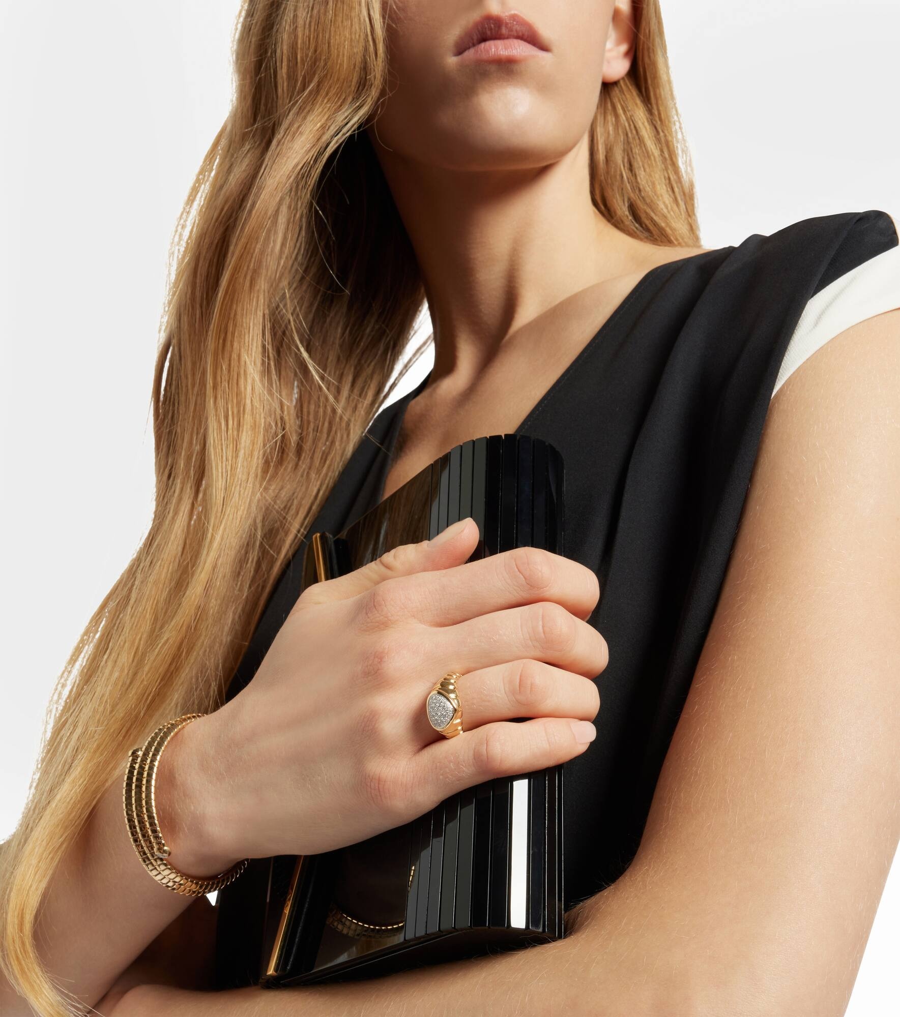 Timo 18kt gold ring with diamonds - 5