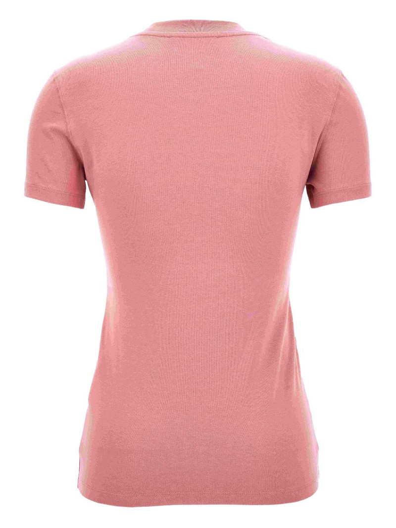 VERSACE JEANS COUTURE floral-embellished T-shirt outlook