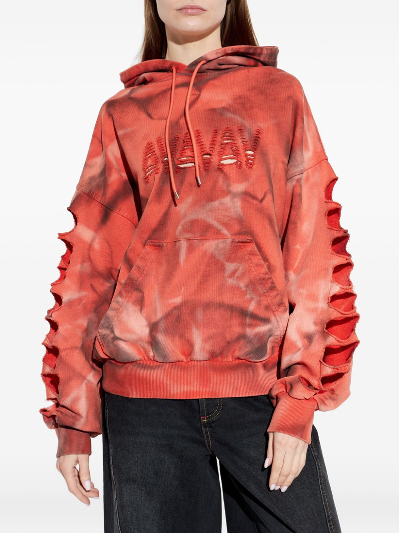 laser cut logo hoodie 3