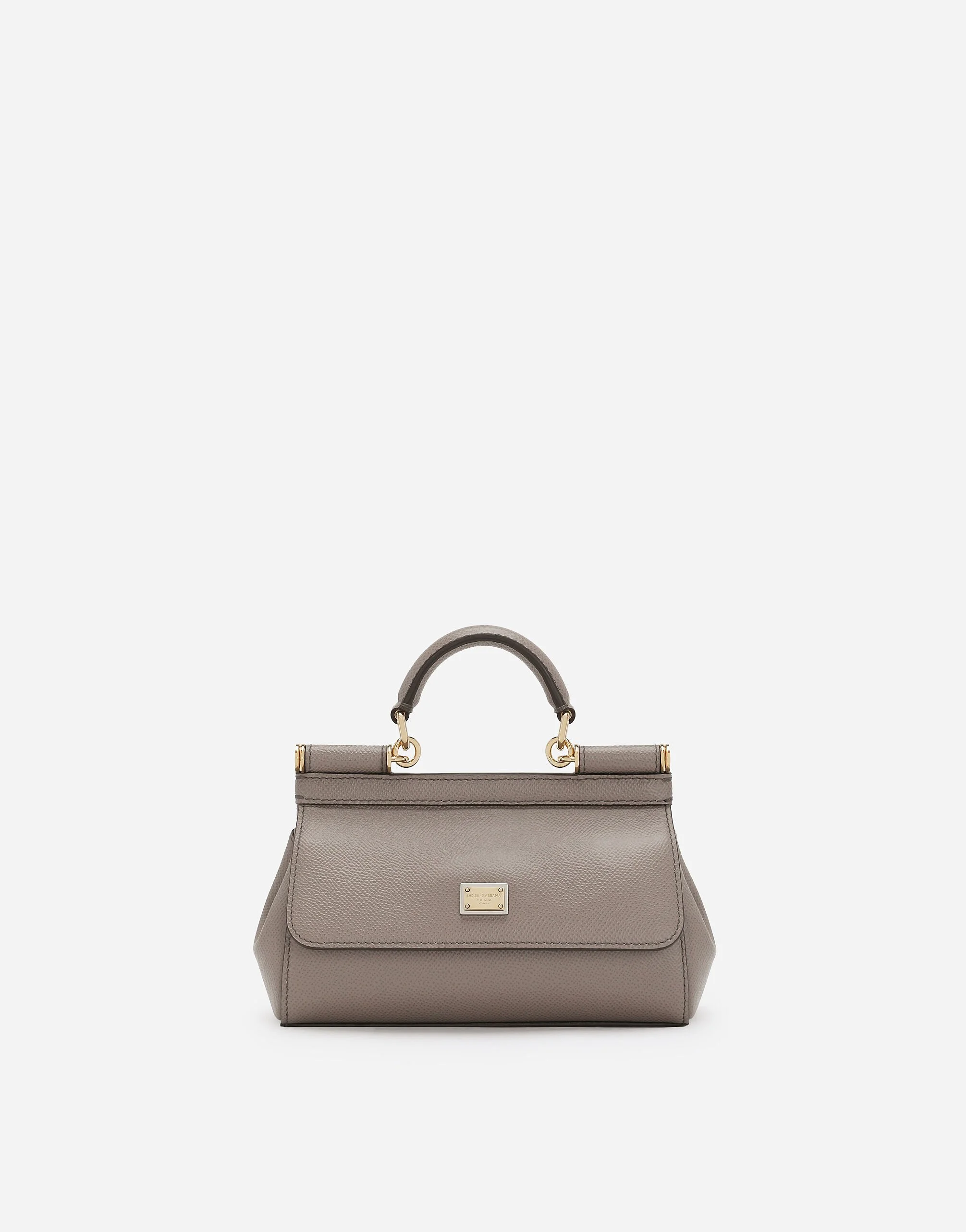 Mini Sicily handbag in dauphine calfskin - 1