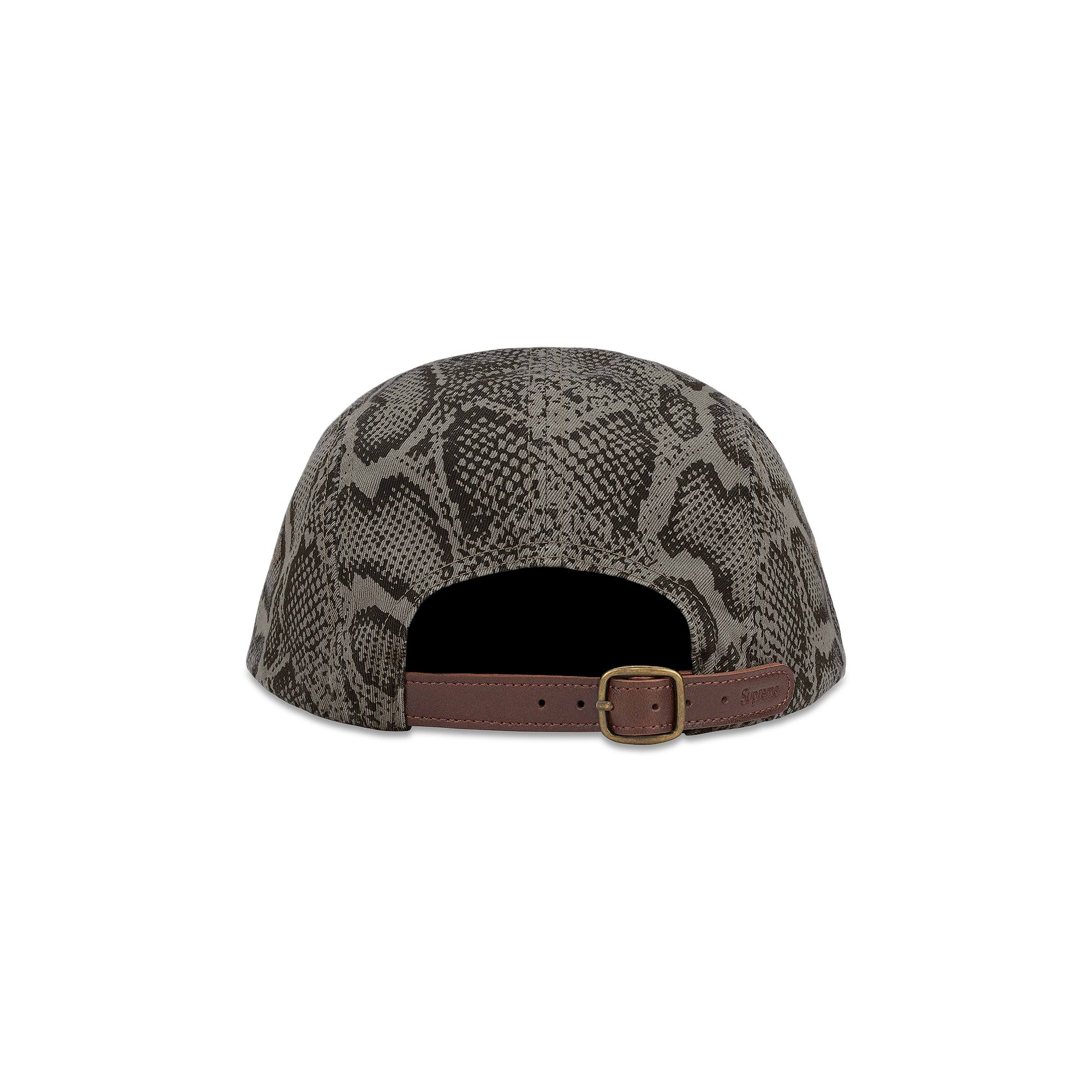 Supreme Washed Chino Twill Camp Cap 'Snake' - 2