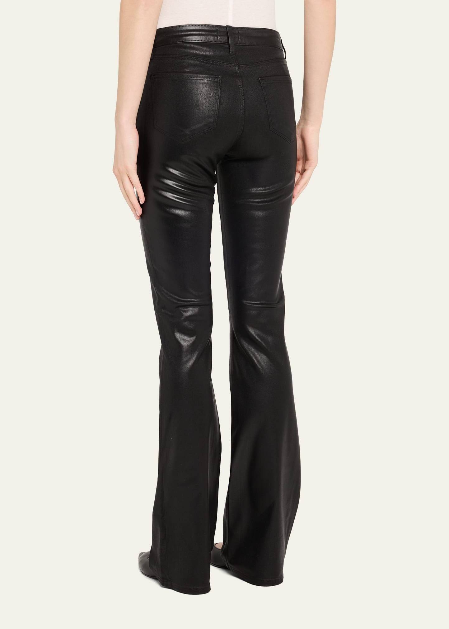 Selma High-Rise Sleek Baby Boot Jeans - 3