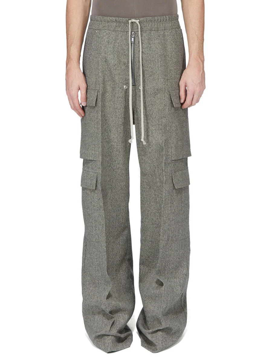 Cargobelas Twisted Wool Pants - 1