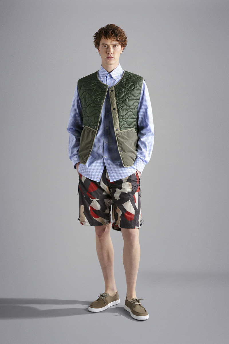 Paul & Shark SHARK QUILTED GILET outlook