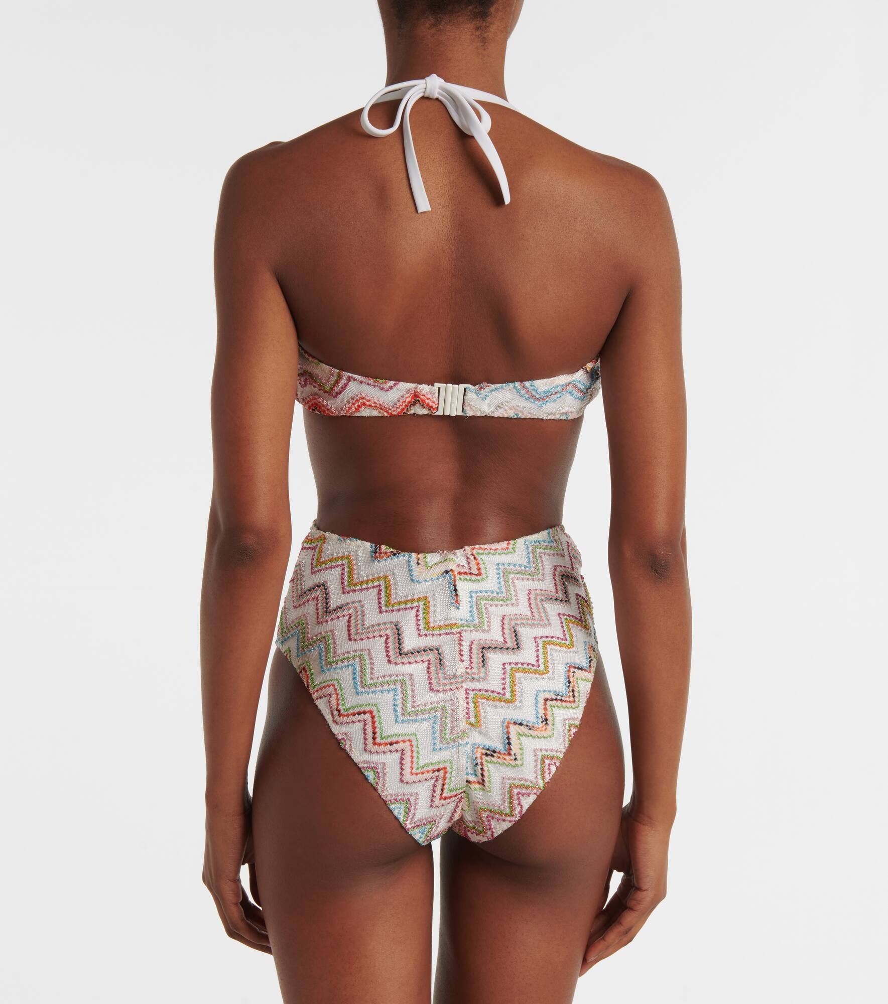 Zig Zag metallic bikini - 3