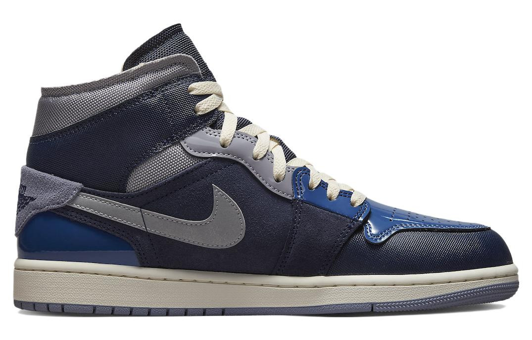 Air Jordan 1 Mid SE Craft 'Inside Out - Obsidian' DR8868-400 - 2