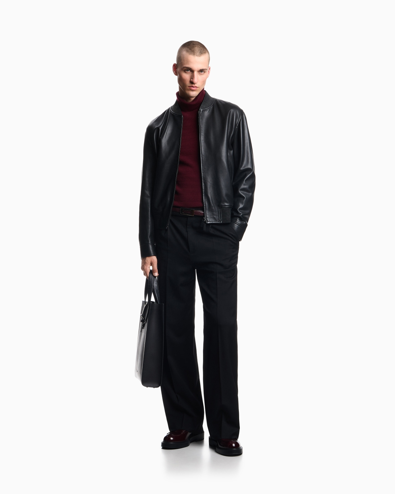 BLOUSON IN ANILINE NAPPA LAMBSKIN - 2