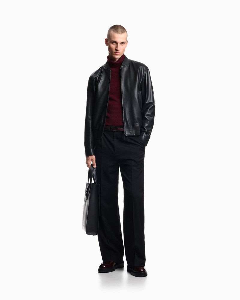 BLOUSON IN ANILINE NAPPA LAMBSKIN 2