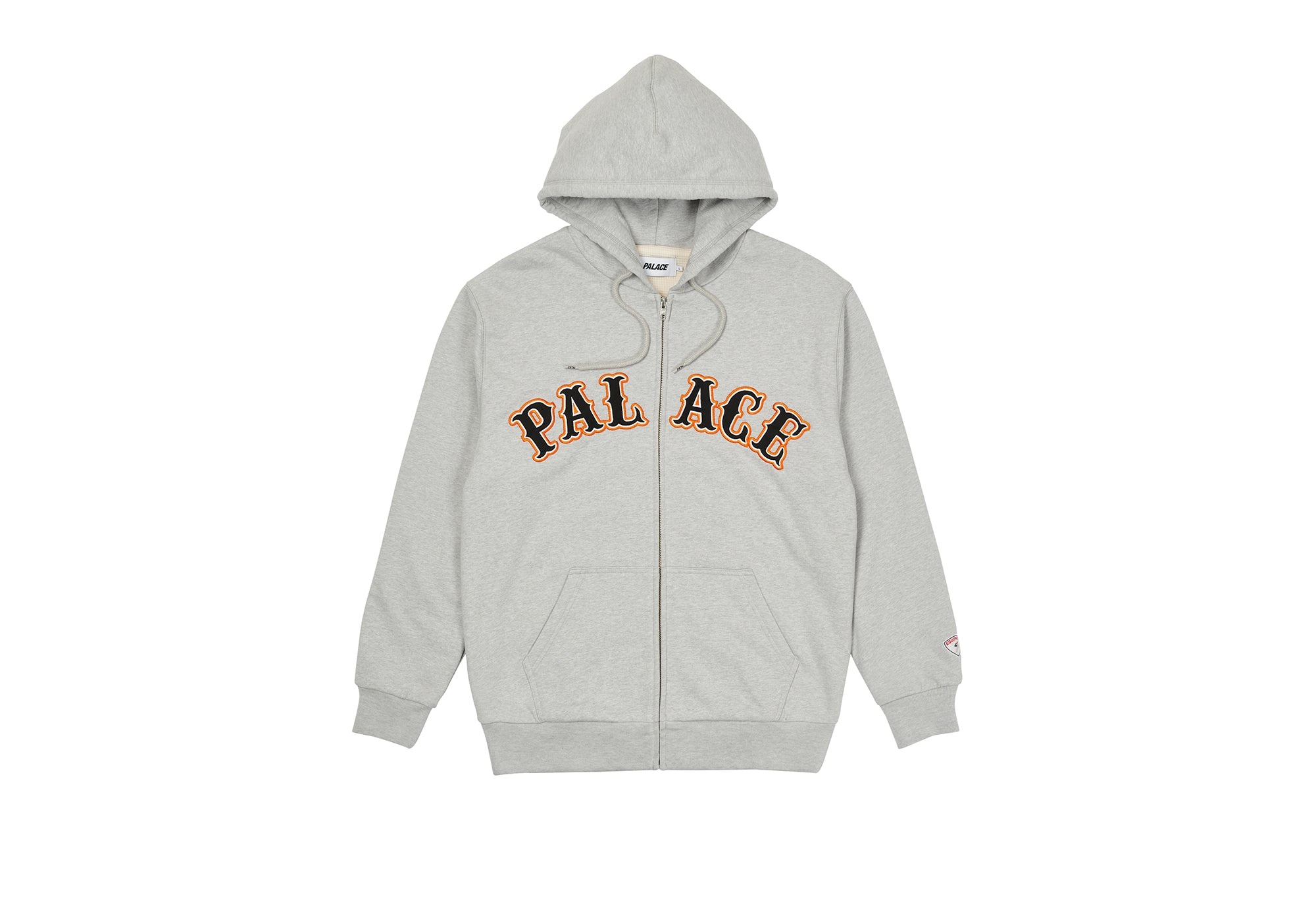 ARCH ZIP HOOD GREY MARL - 1