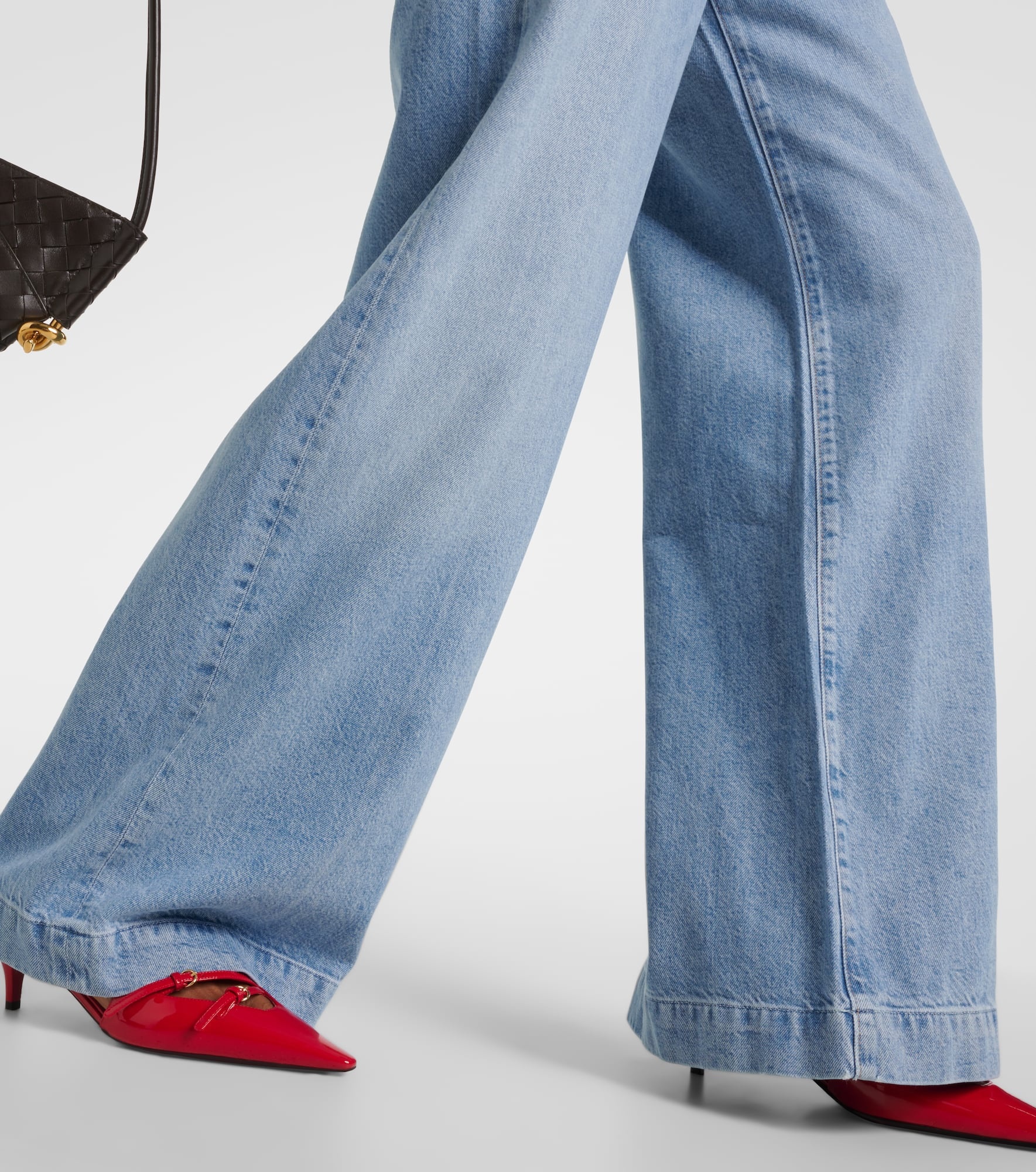 Beverly high-rise wide-leg jeans - 5