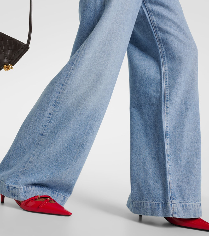 Beverly high-rise wide-leg jeans 5