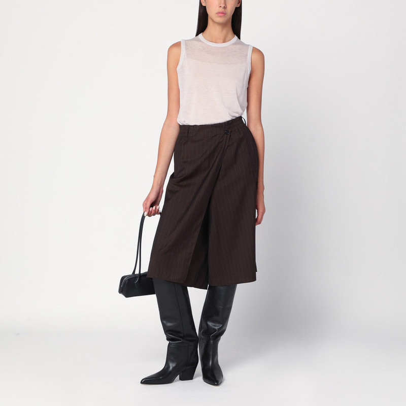 6397 Ivory semi-sheer tank top outlook