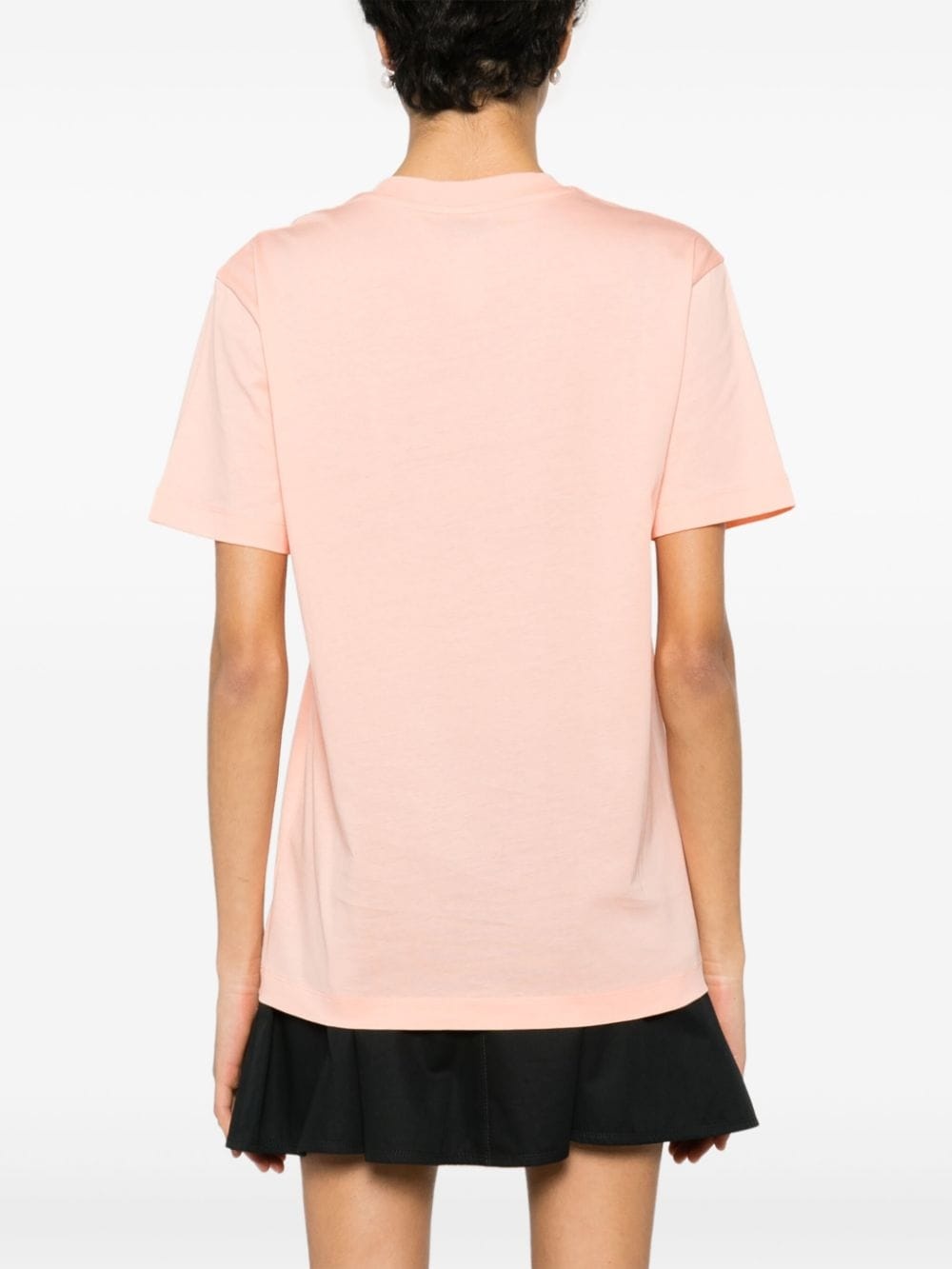 logo-print organic-cotton T-shirt - 4