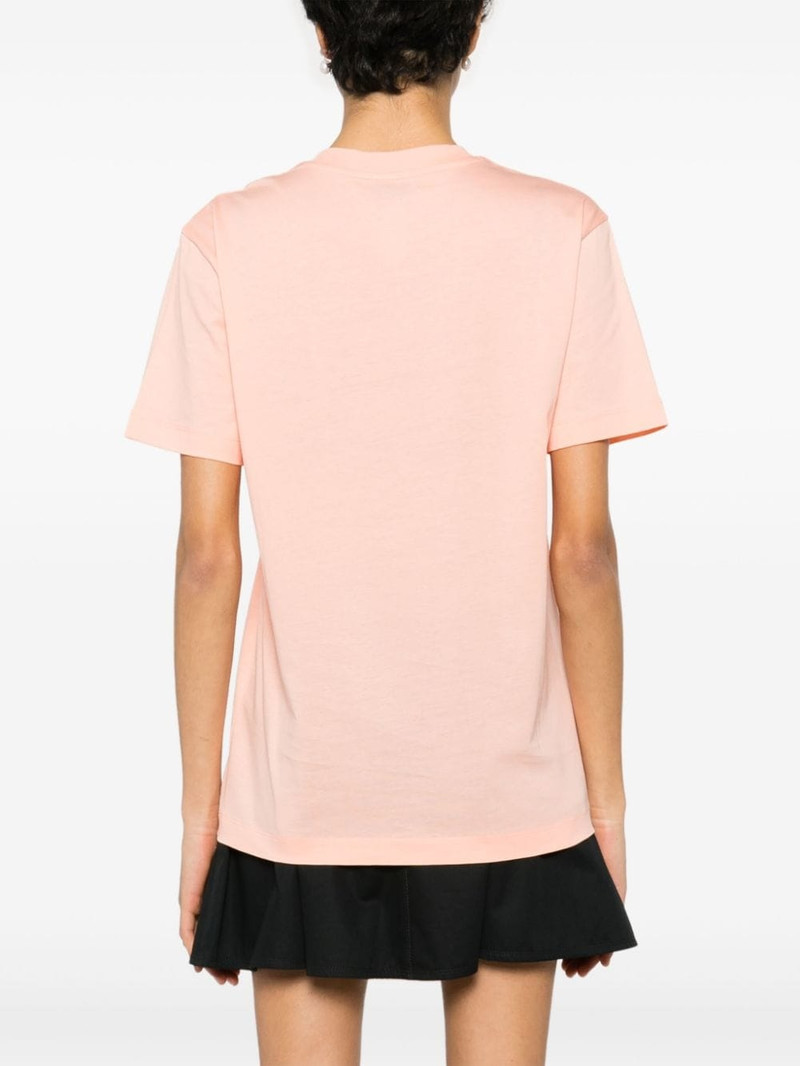 logo-print organic-cotton T-shirt 4