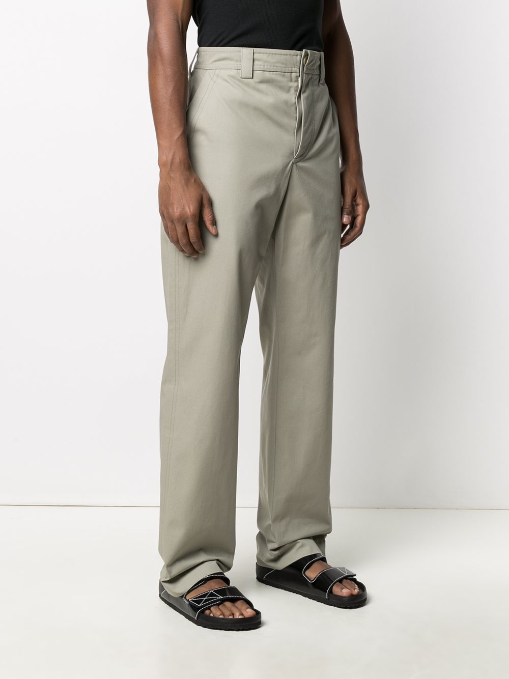 straight-leg trousers - 3