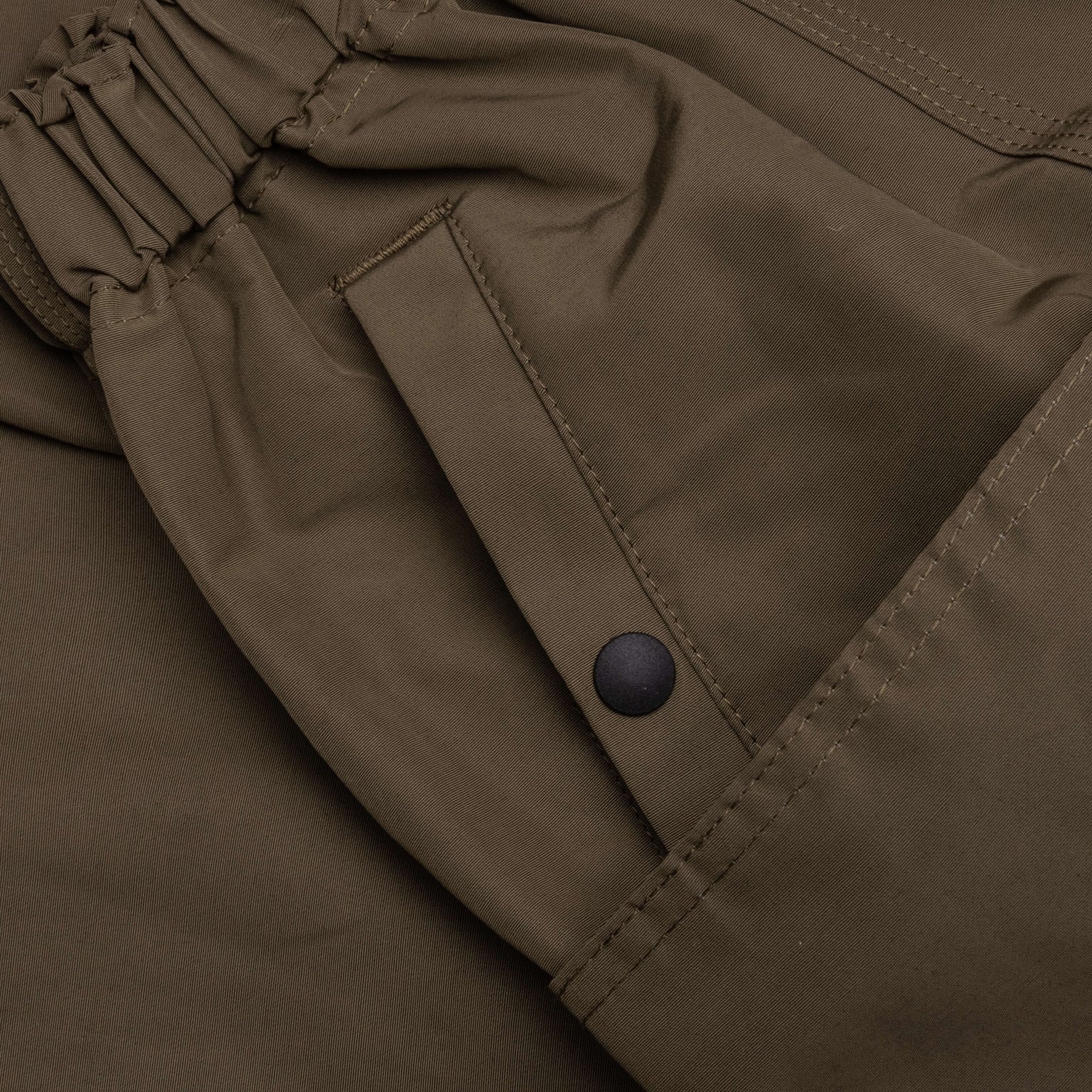 BELTED C.S. GROSGRAIN PANT - OLIVE - 4