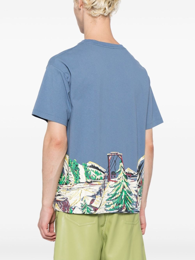 Ski Lift cotton T-shirt 4