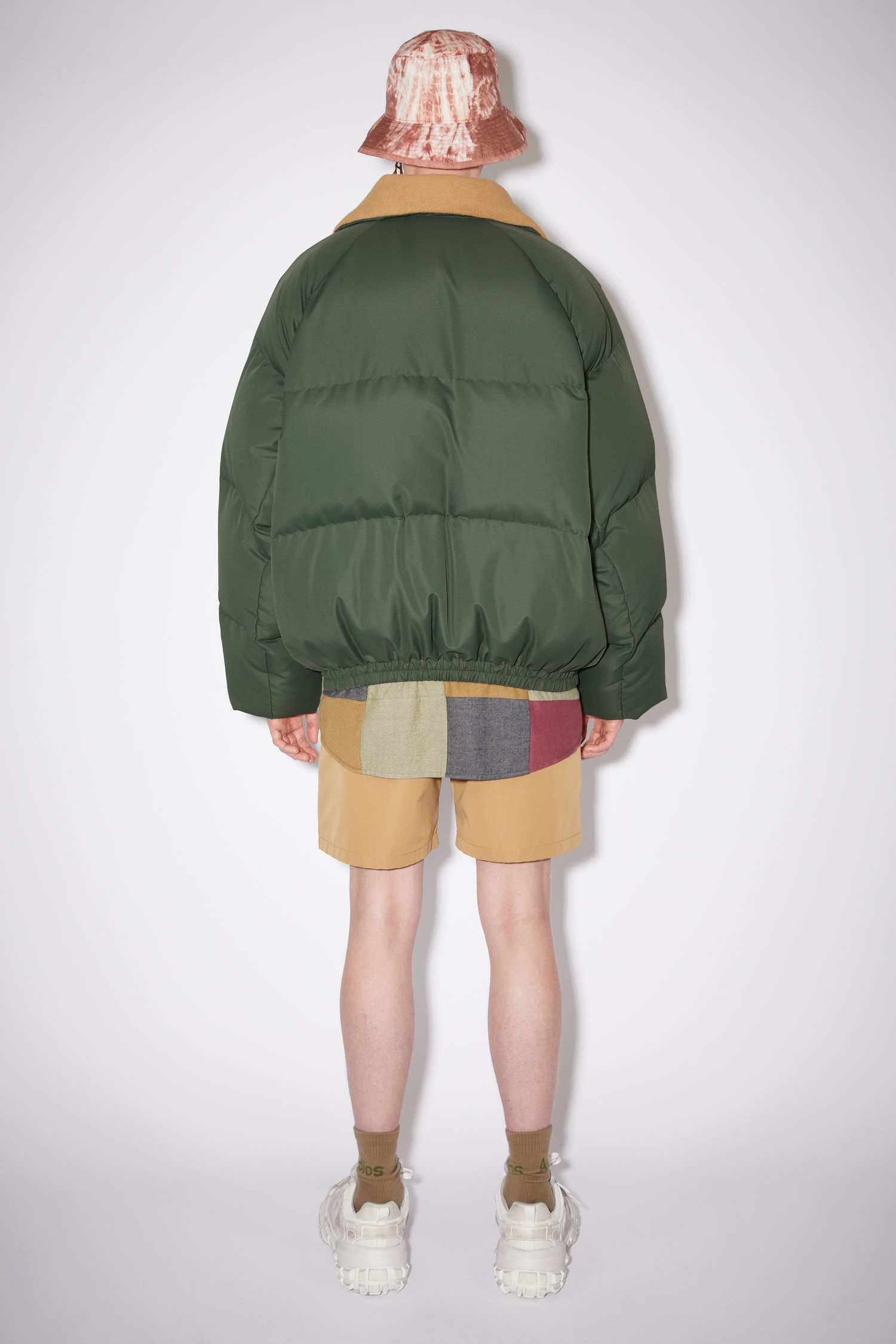 Down puffer jacket - Green - 3