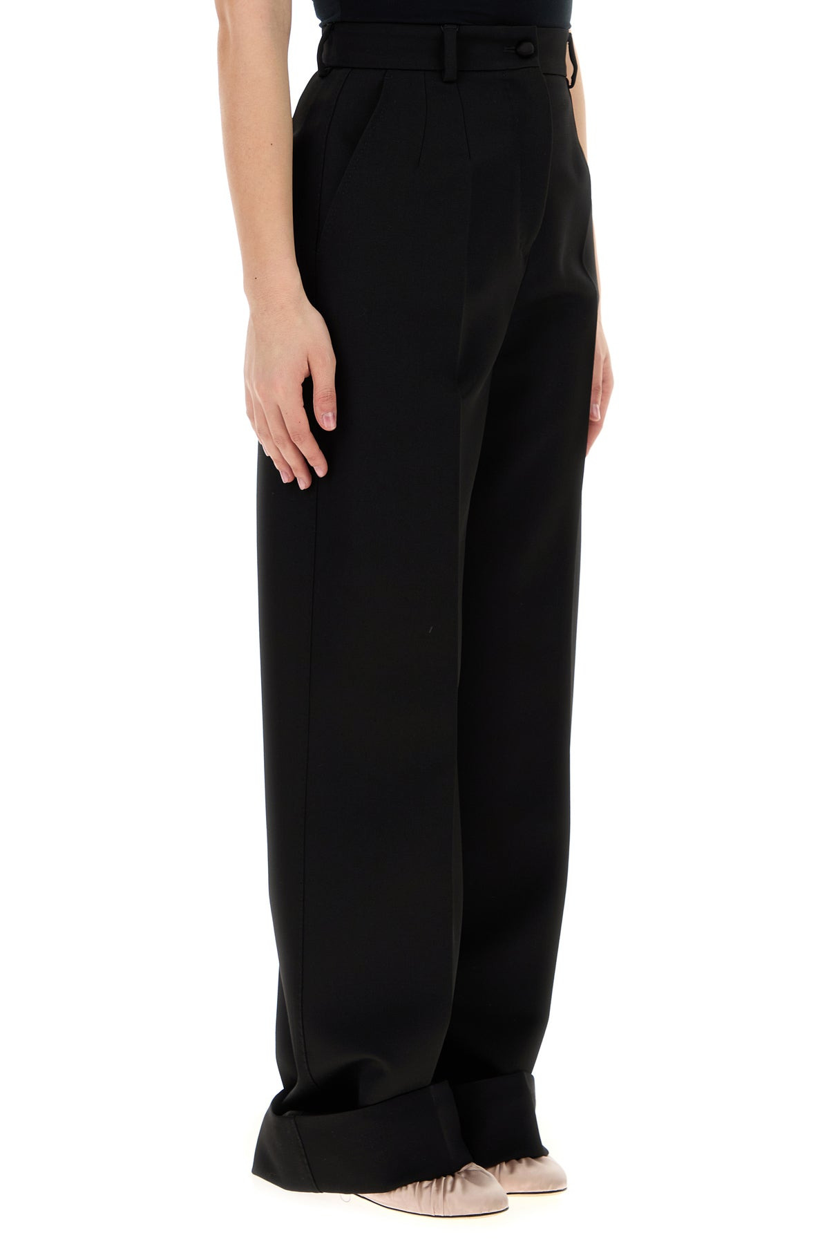 Black wool pant - 3