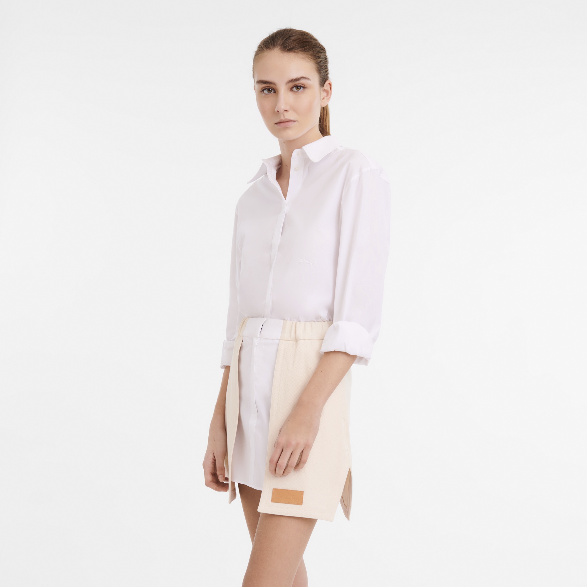 Skirt Ecru - Gabardine - 3