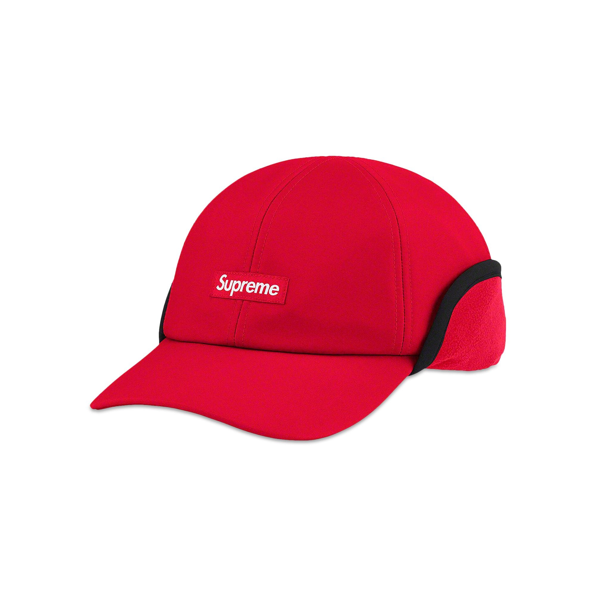 Supreme x WINDSTOPPER Facemask 6-Panel 'Red' - 3