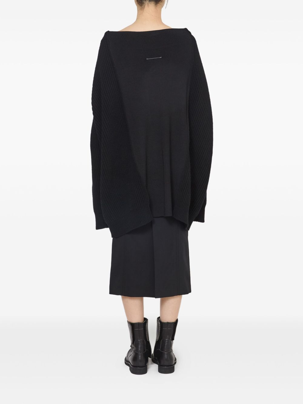 ribbed crewneck sweater - 4
