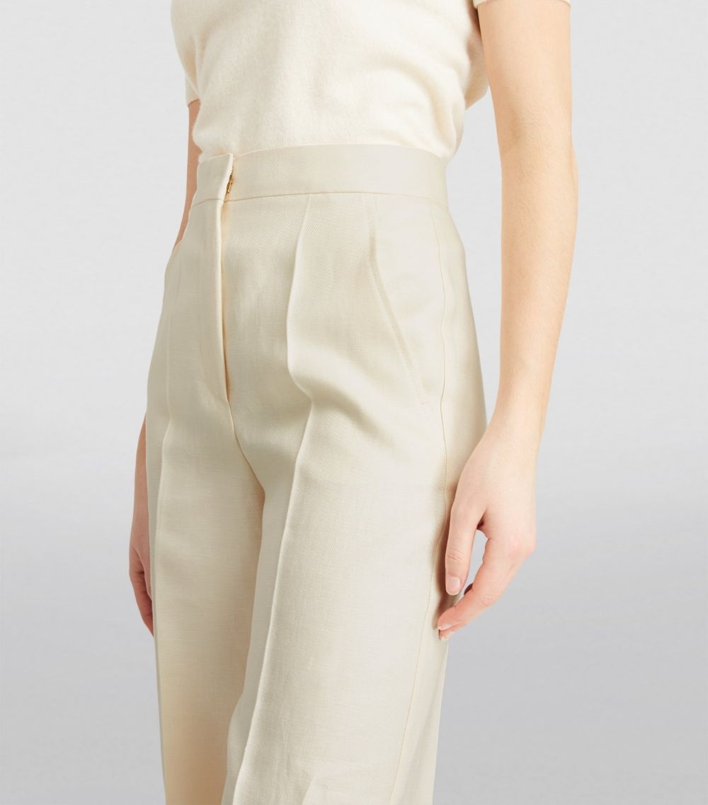 Linen Hangar Tailored Trousers - 6