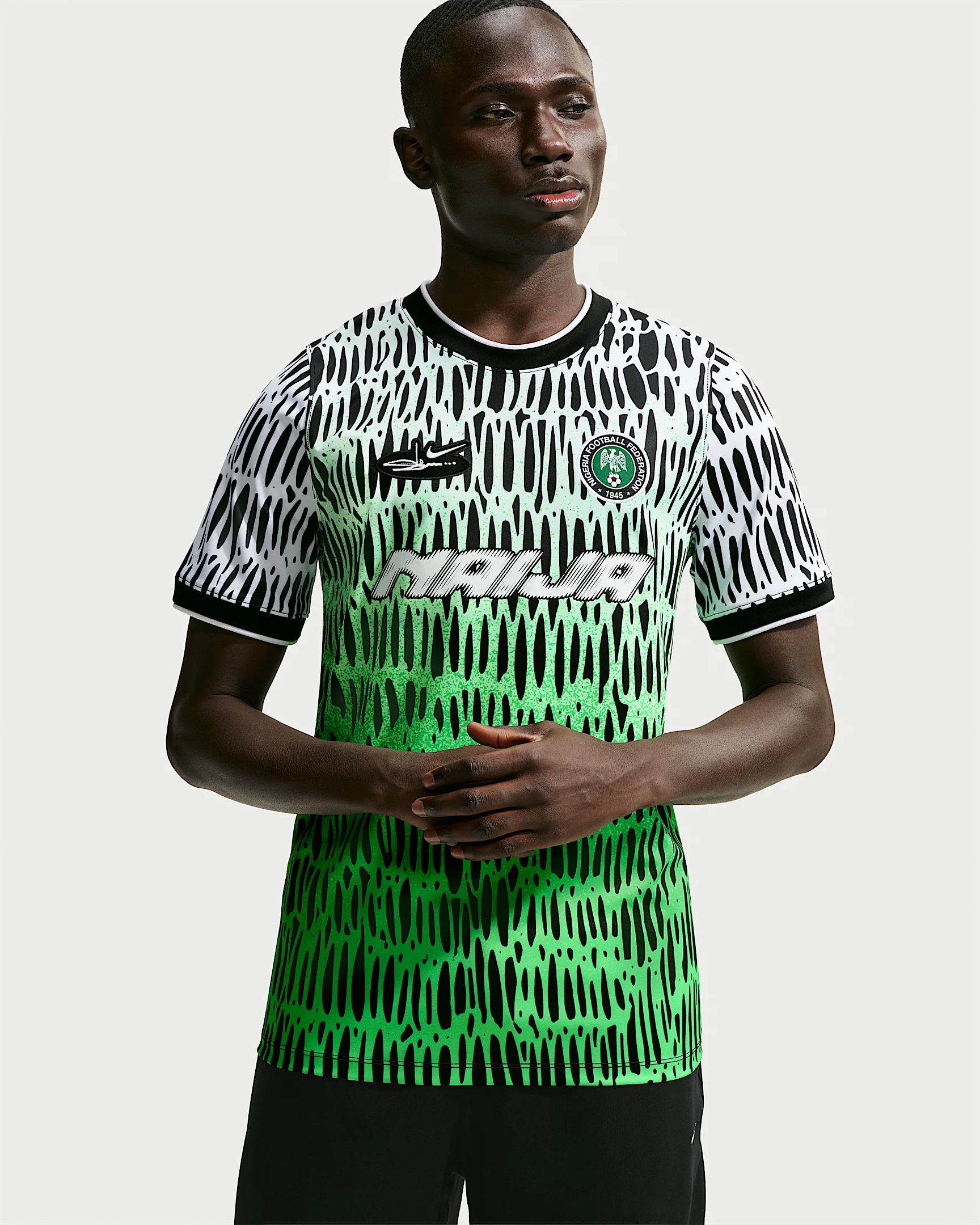 Nike x Nigeria x Slawn Men's Dri-FIT Academy Pro Short-Sleeve Soccer Top - 1