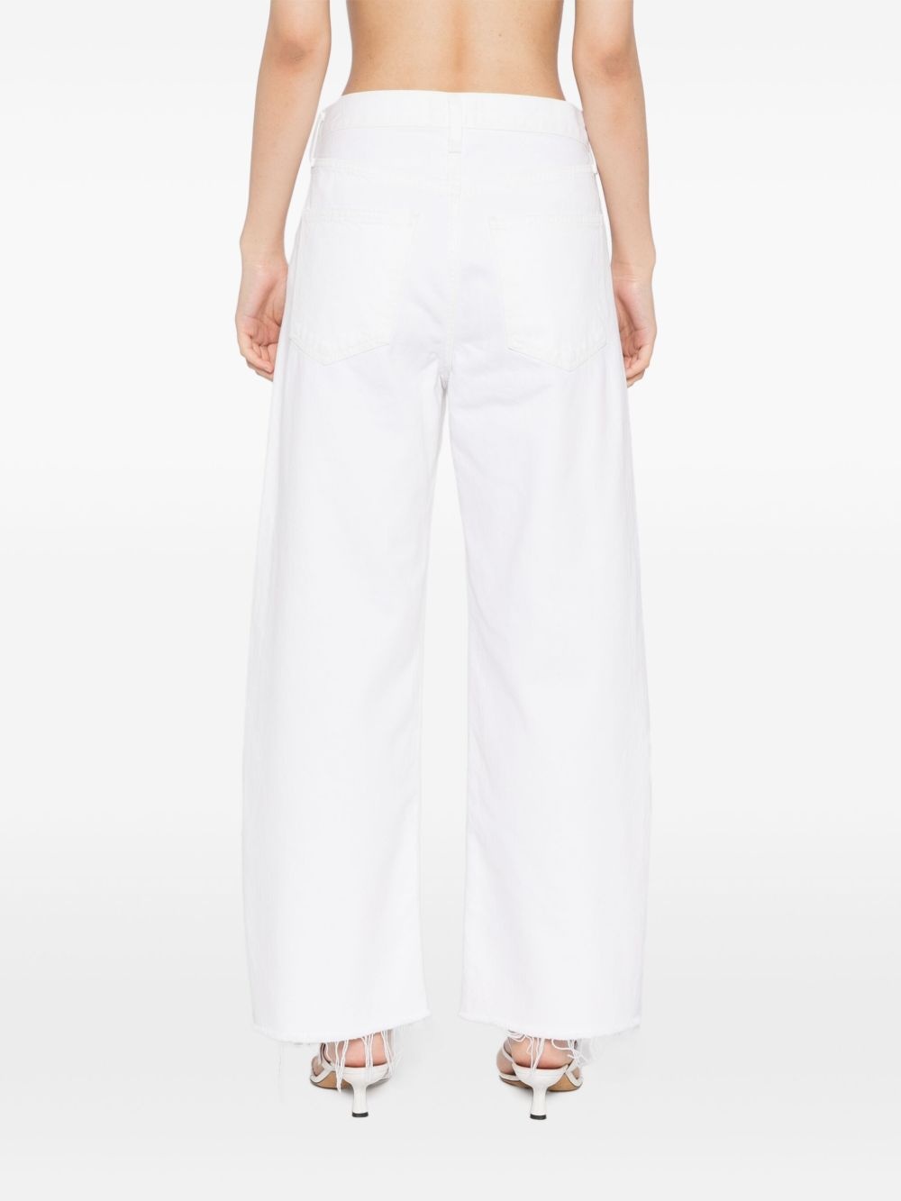 low curve fray jeans - 4