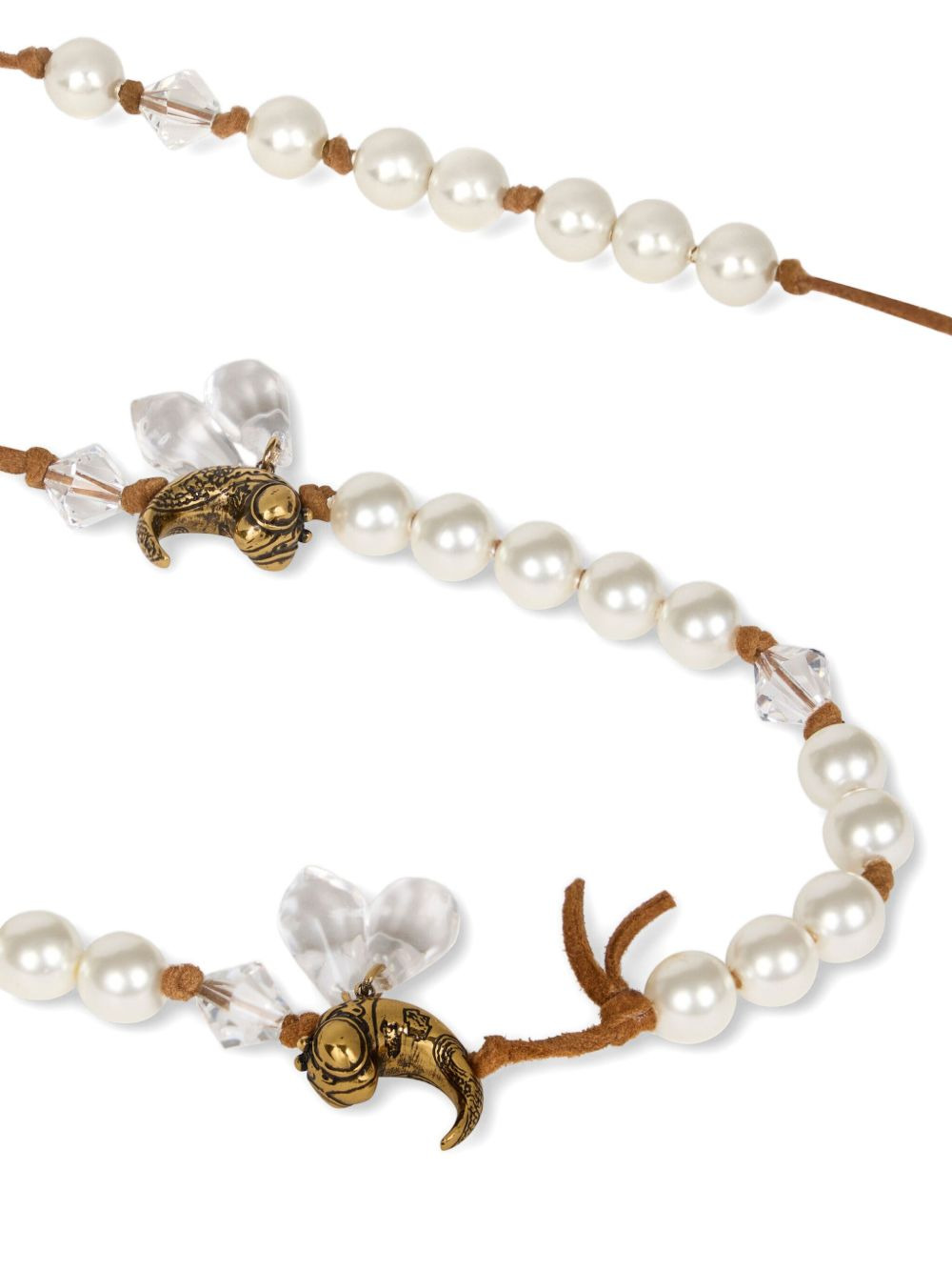 pearl-paisley bee necklace - 3