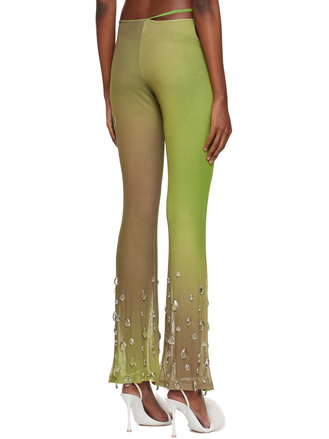 Khaki Sita Drops Leggings - 3