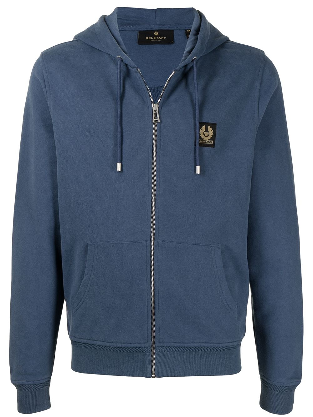 zip front hoodie - 1