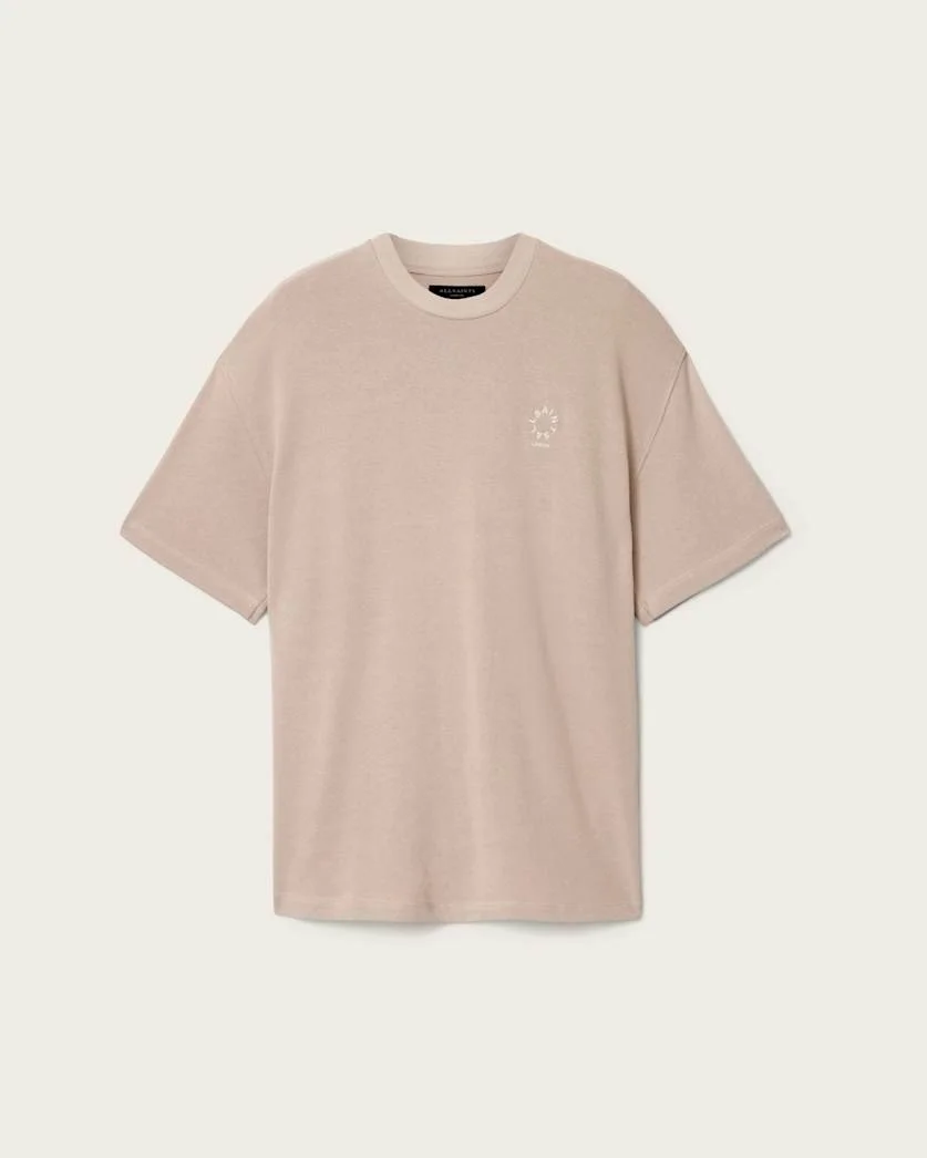 HAVEN EMBROIDERED LOGO OVERSIZED T-SHIRT - 1