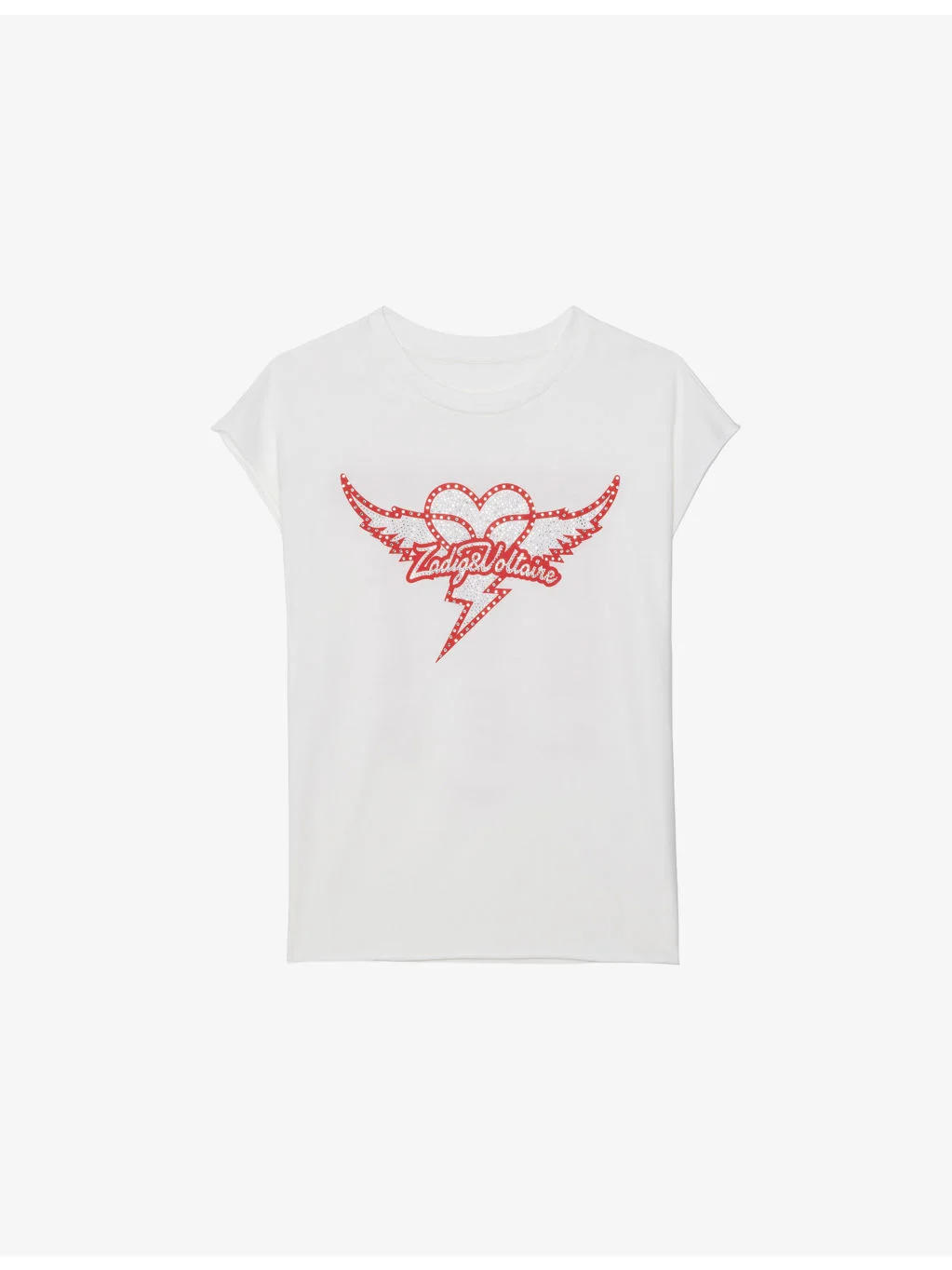 Cloe Rhinestone-Embellished Cotton Tank - 1