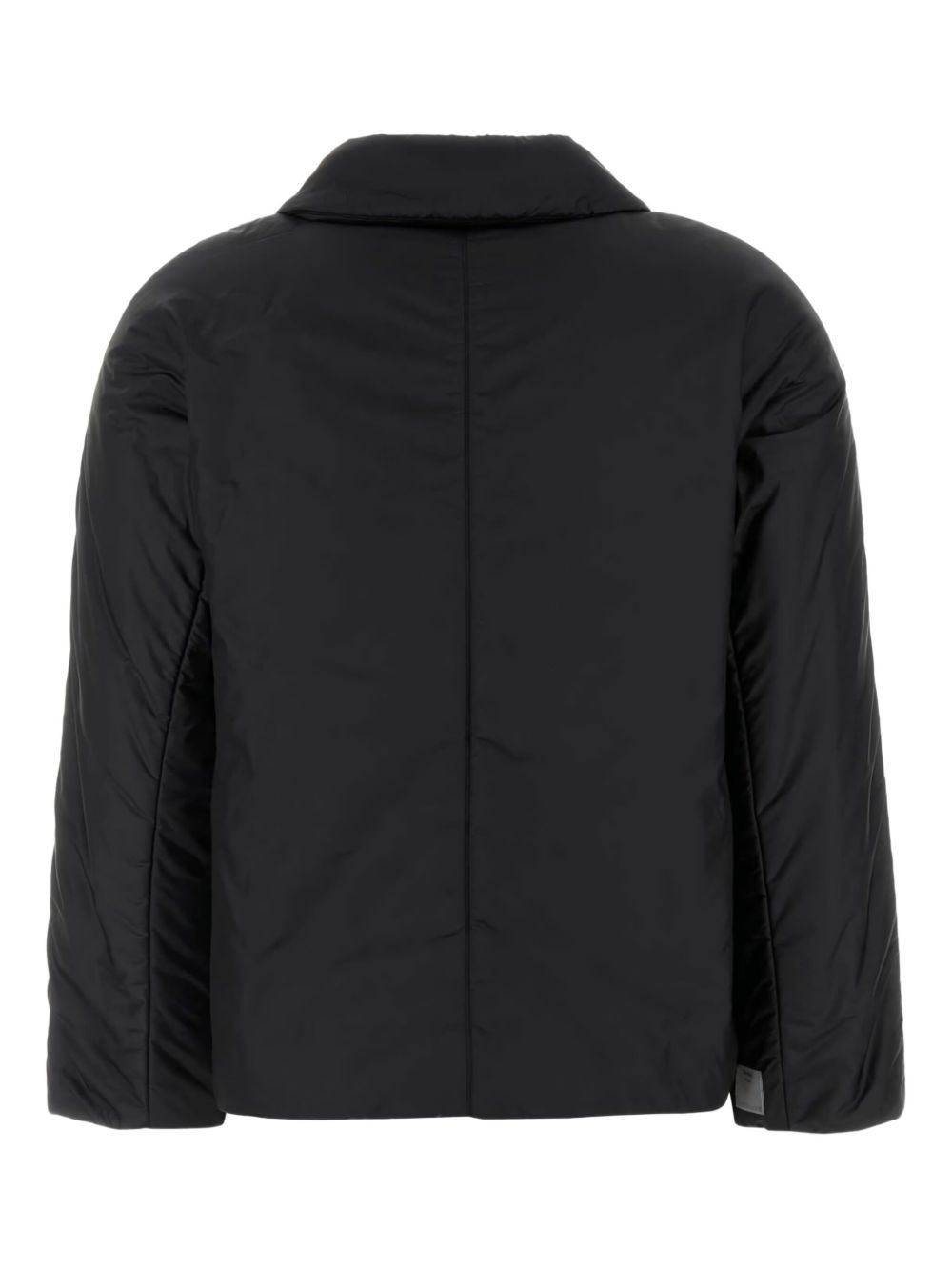 Greens padded button-fastening jacket - 2