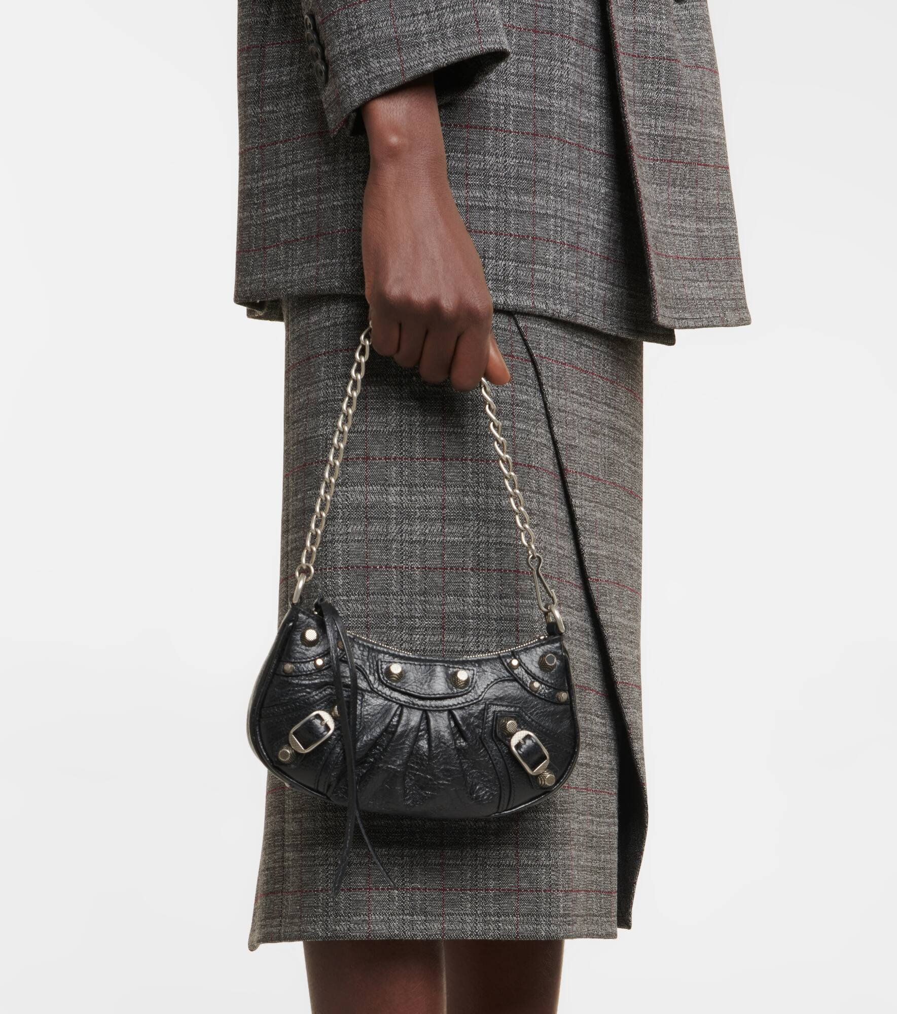Le Cagole Mini leather shoulder bag - 2