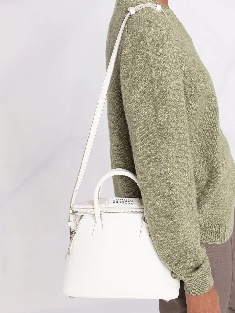 small 5AC structural zipped tote bag - 5