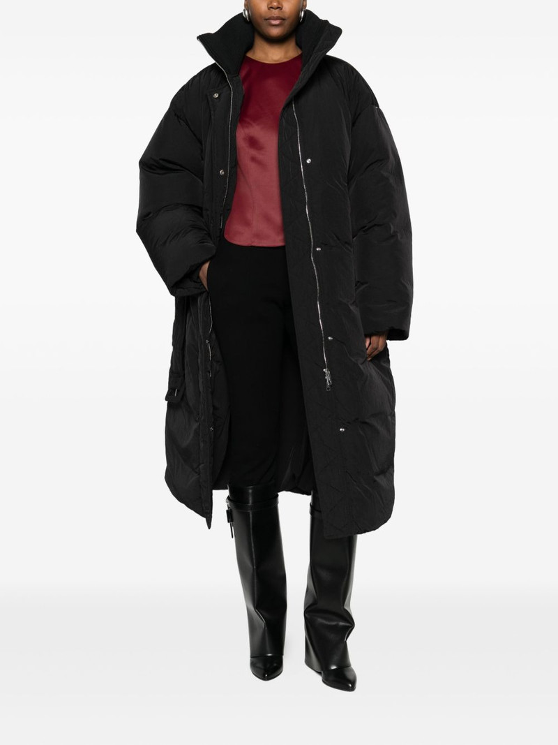 Sportmax quilted parka coat outlook