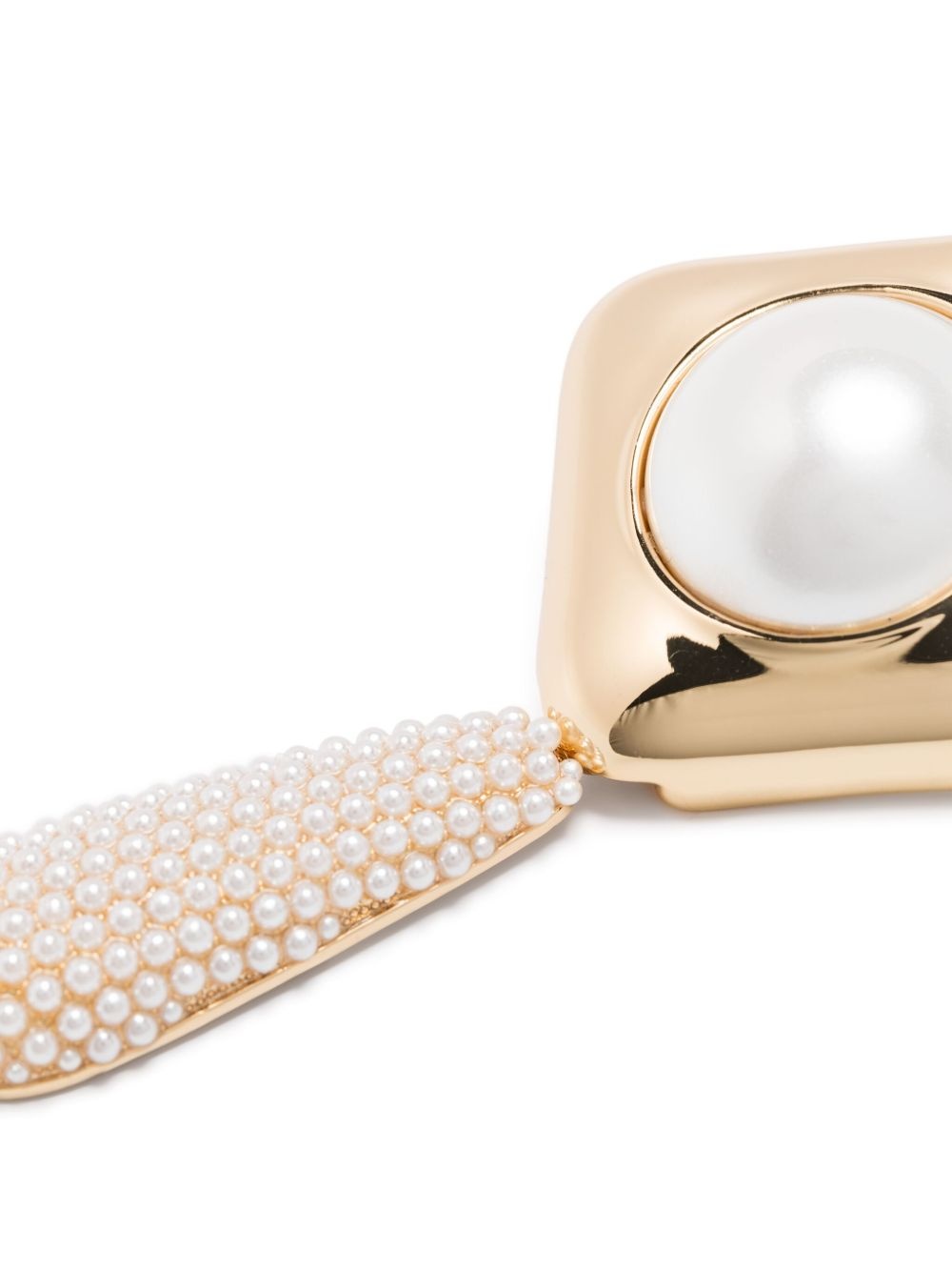 pearl crystal earrings - 3