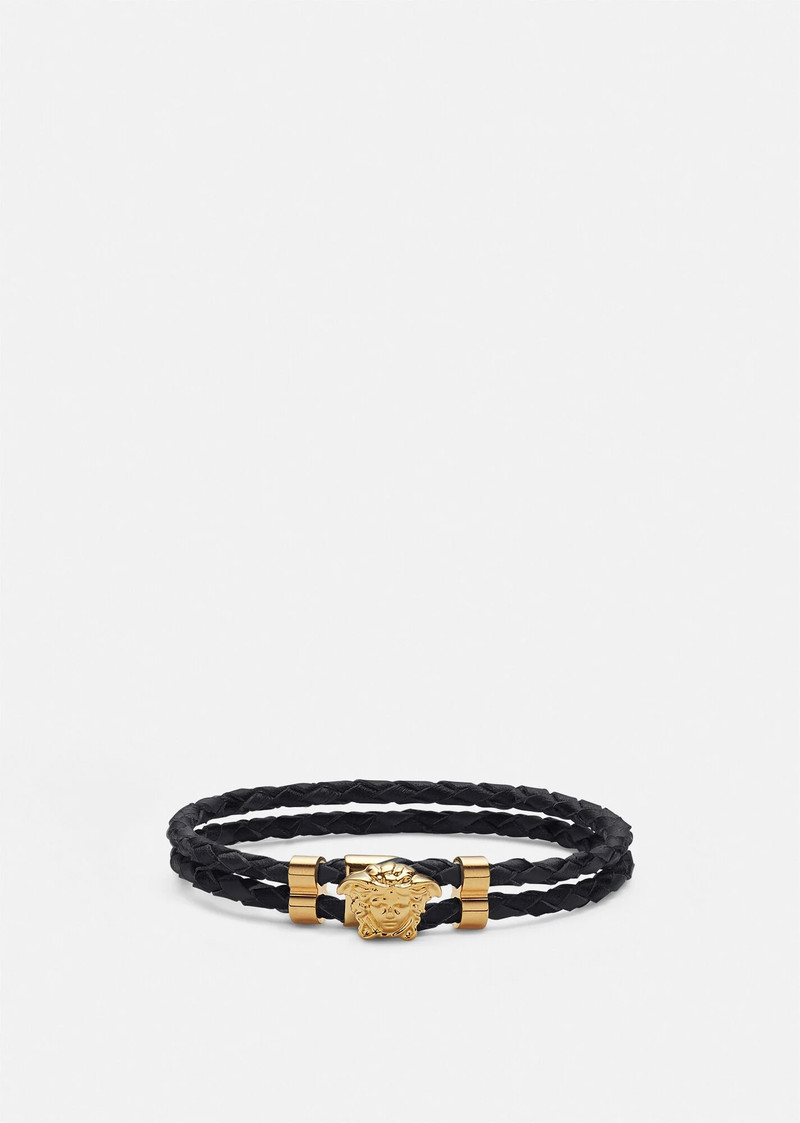 Medusa leather bracelet - 1