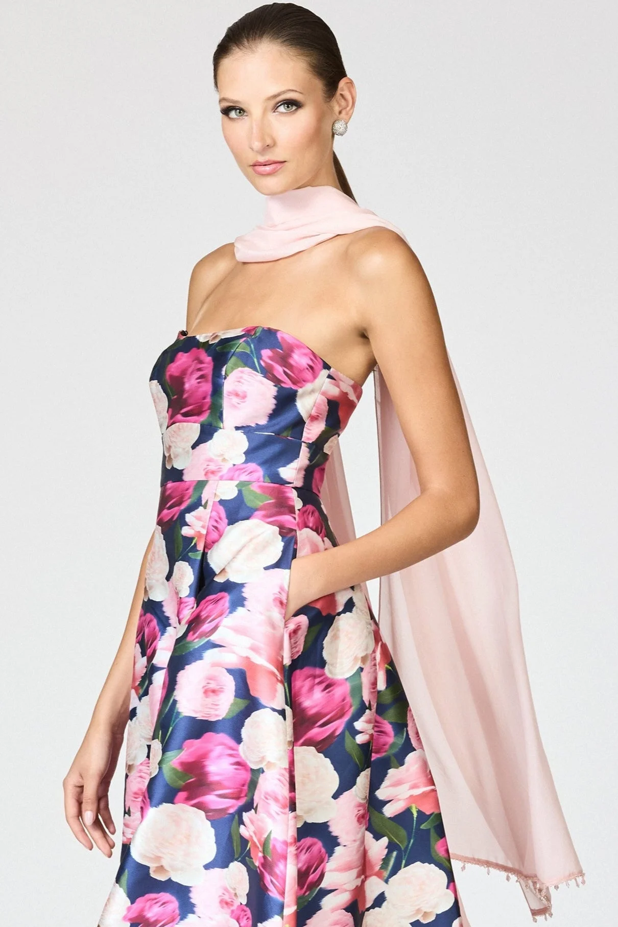 EMBELLISHED EMMY SCARF - PETAL - 1