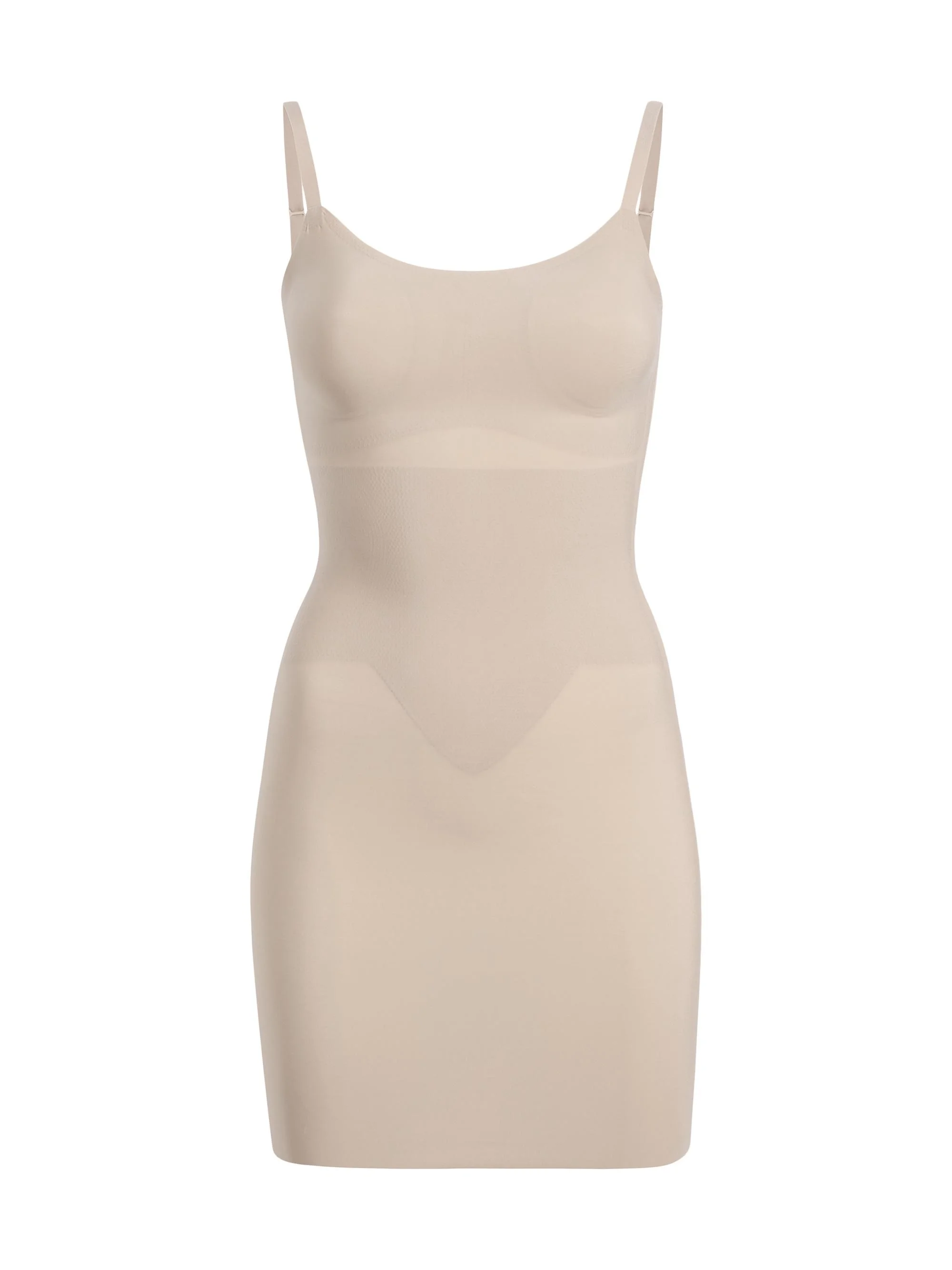Women's Zone Smoothing Full Slip - Beige - 1
