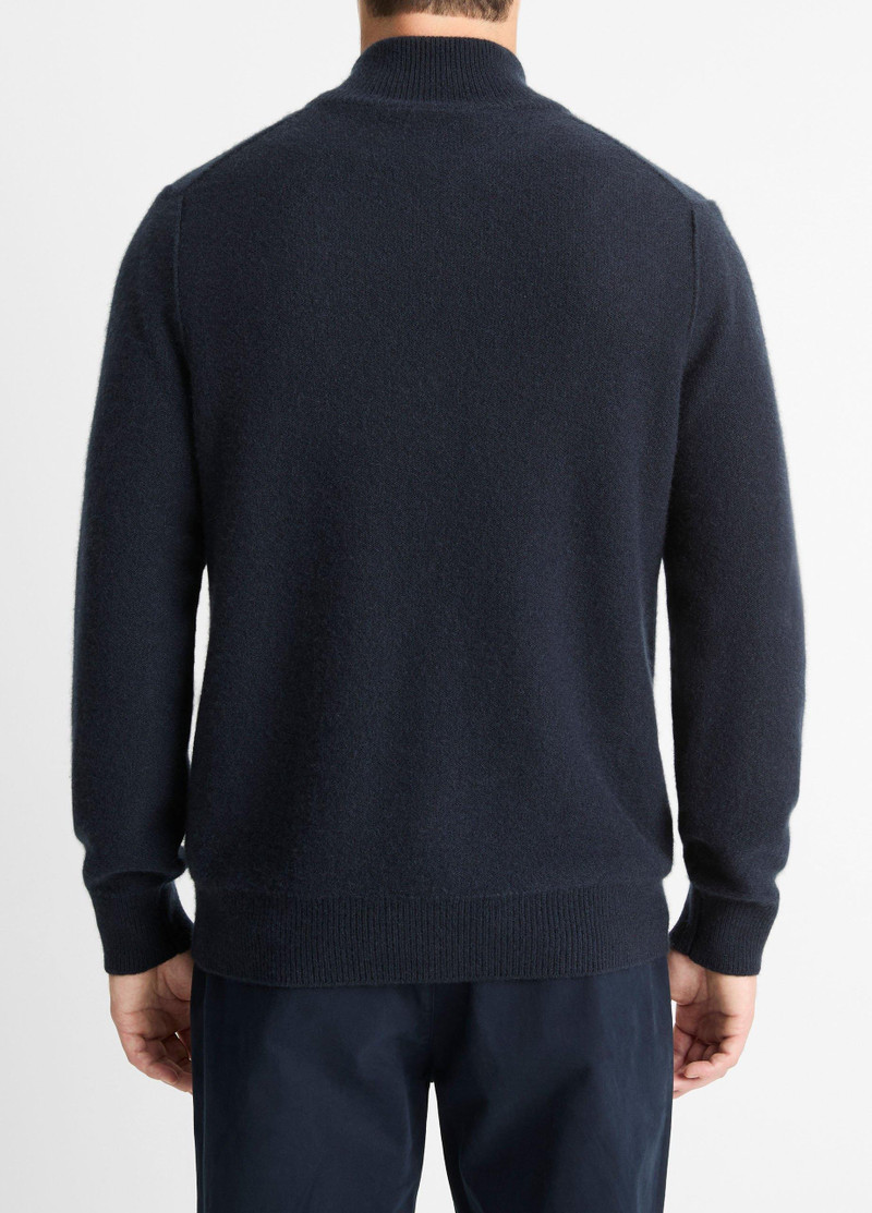 Plush Cashmere Full-Zip Sweater 4