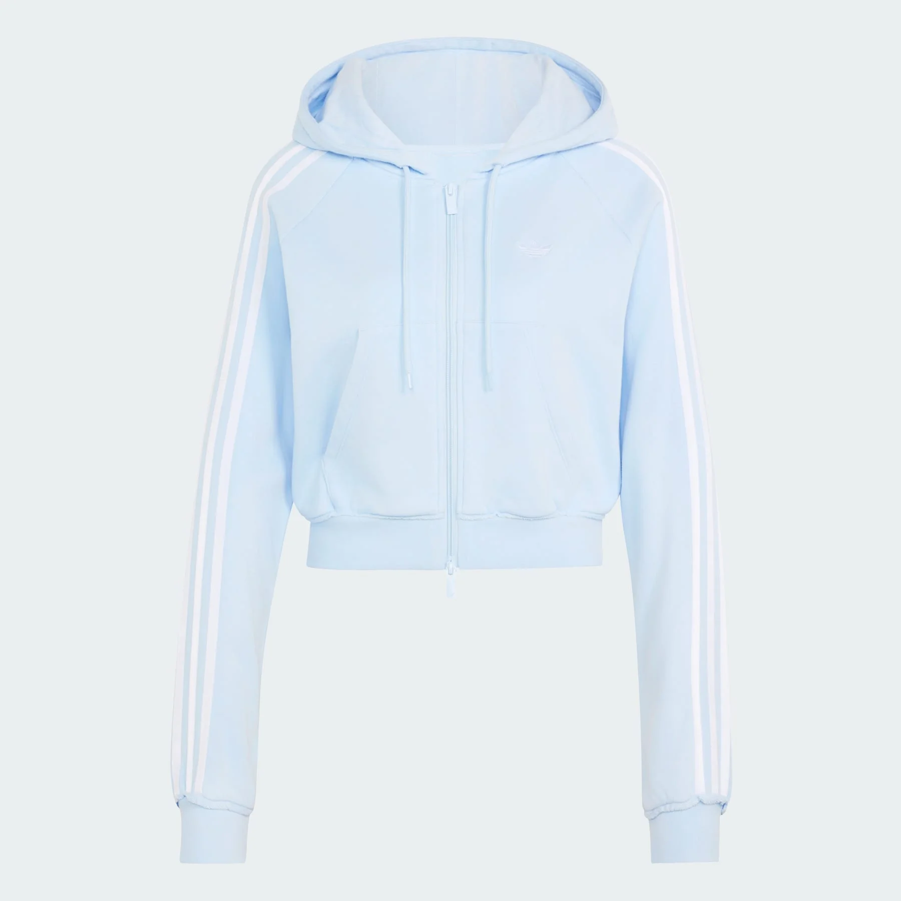 SHORT FRONT ZIP TRACK TOP - 1