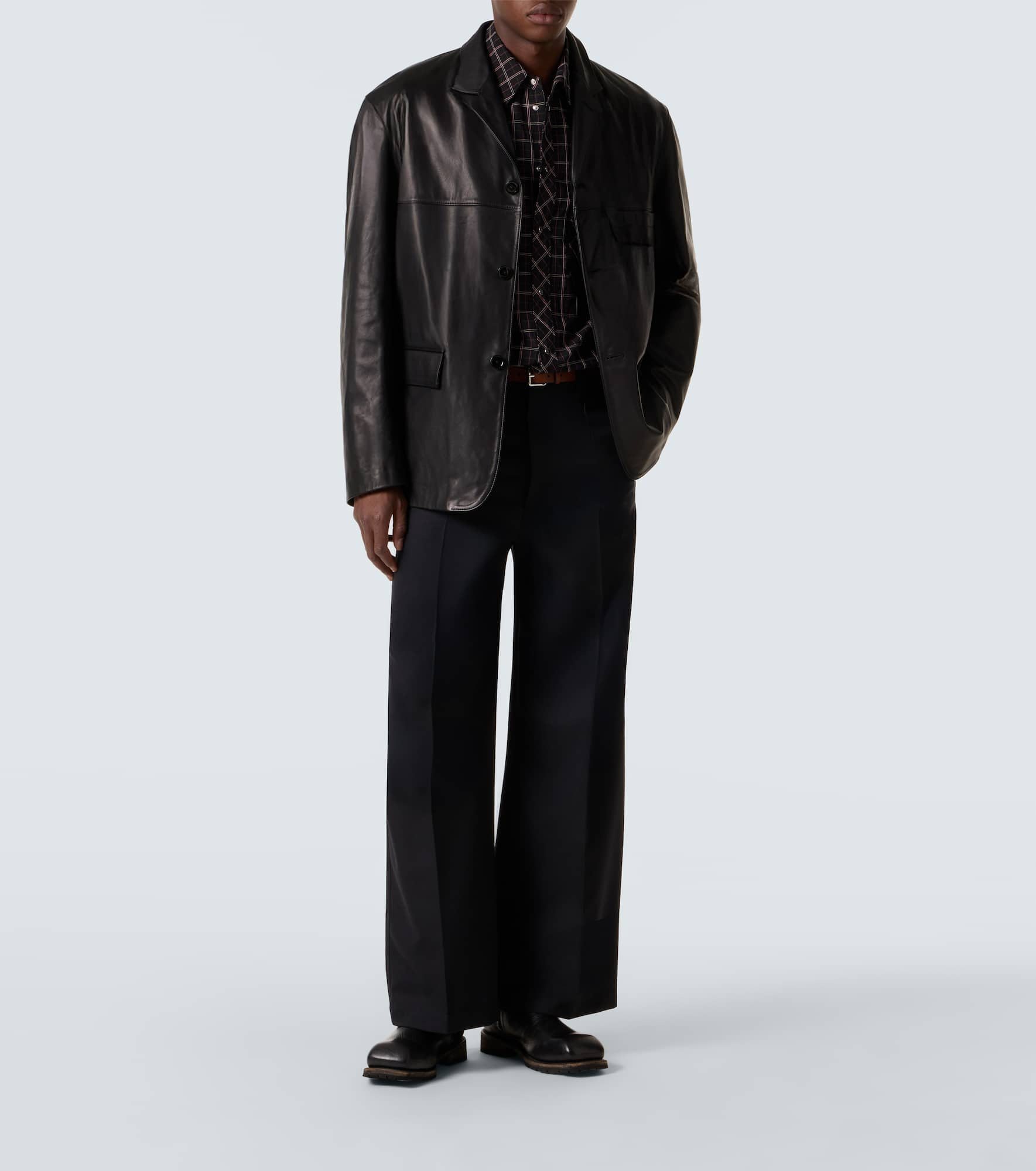 Checked cotton shirt - 2