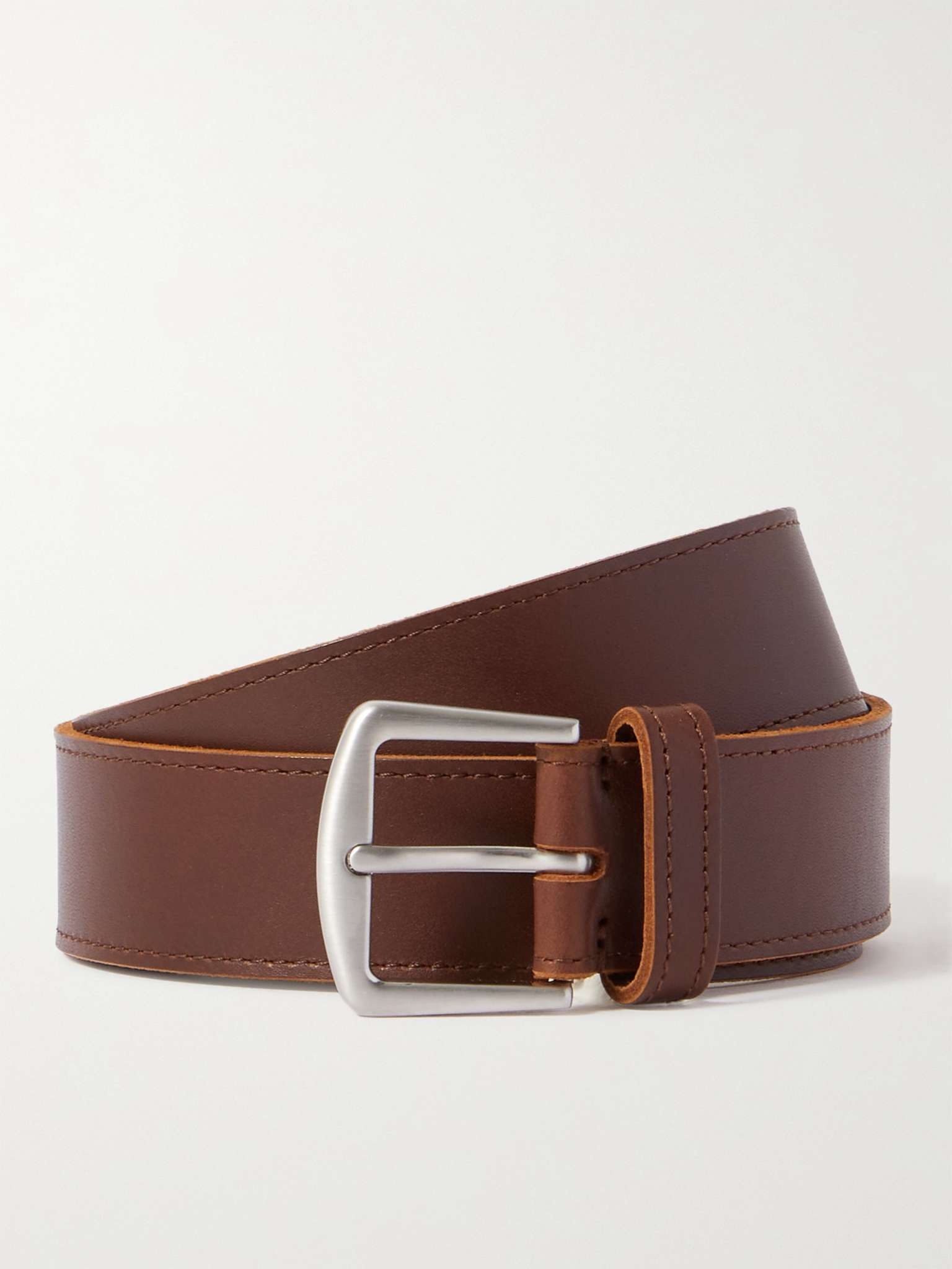 3.5cm Leather Belt - 1