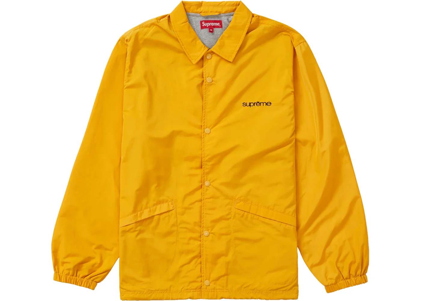 Supreme Five Boroughs Coaches Jacket Mustard - 1
