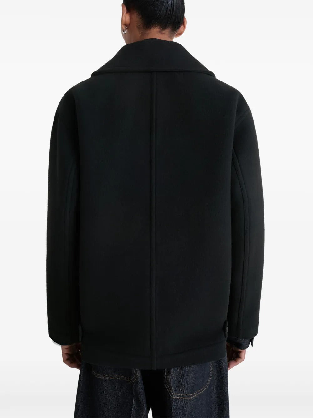 LEMAIRE - Men Boxy Peacoat - 2