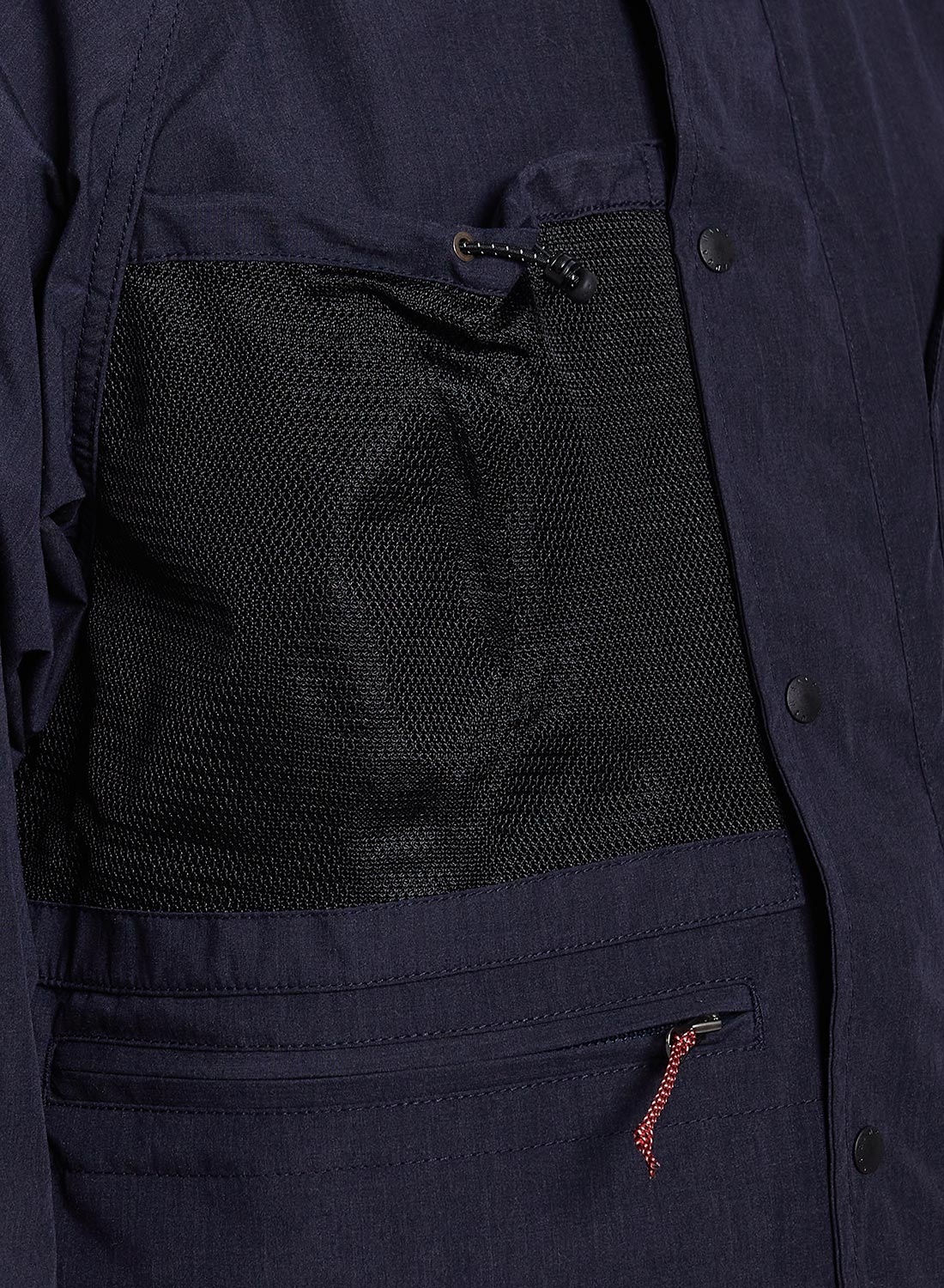 Nanga Takibi Mountain Parka in Navy - 5