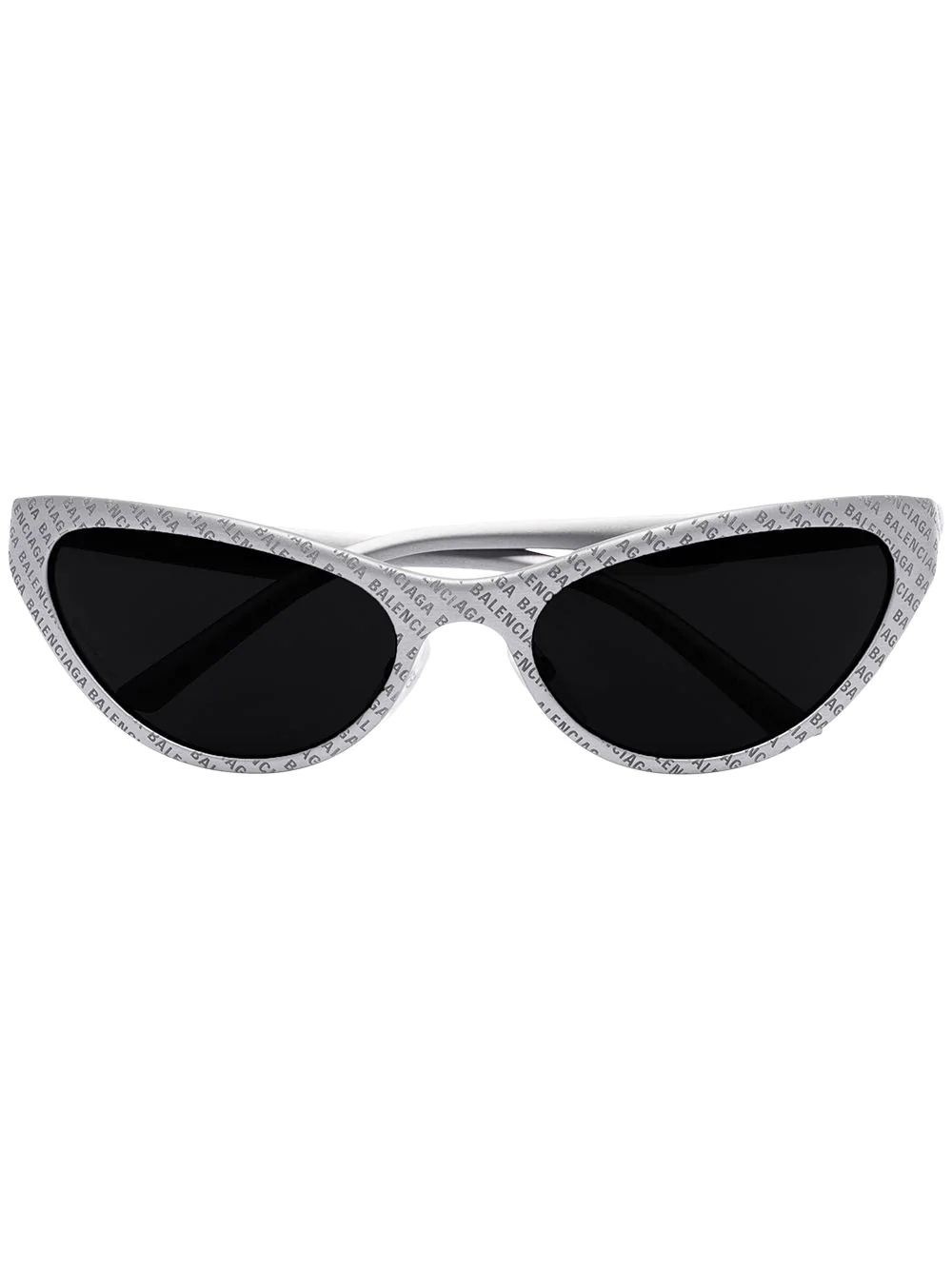 curved wrap-around sunglasses - 1